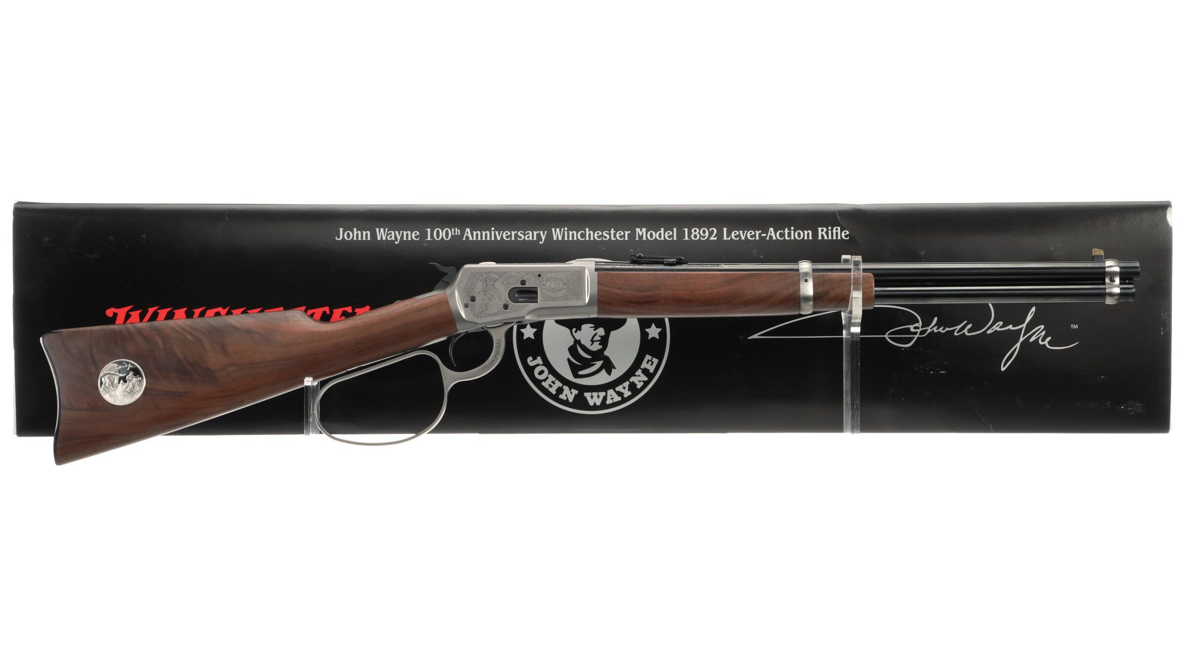 Winchester Model 1892 High Grade John Wayne Commemorative Rifle Rock
