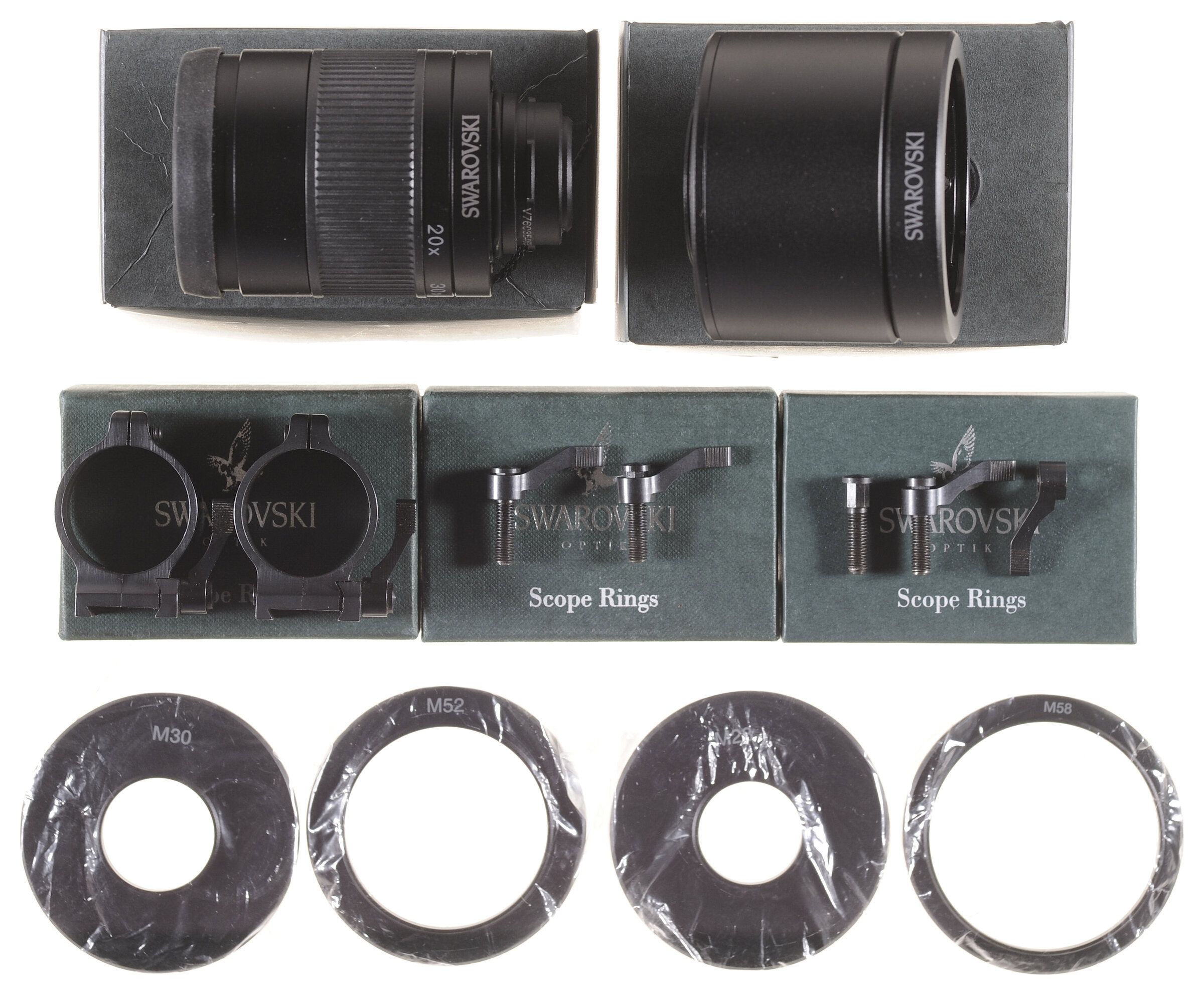 Group of Swarovski Optik Accessories Rock Island Auction