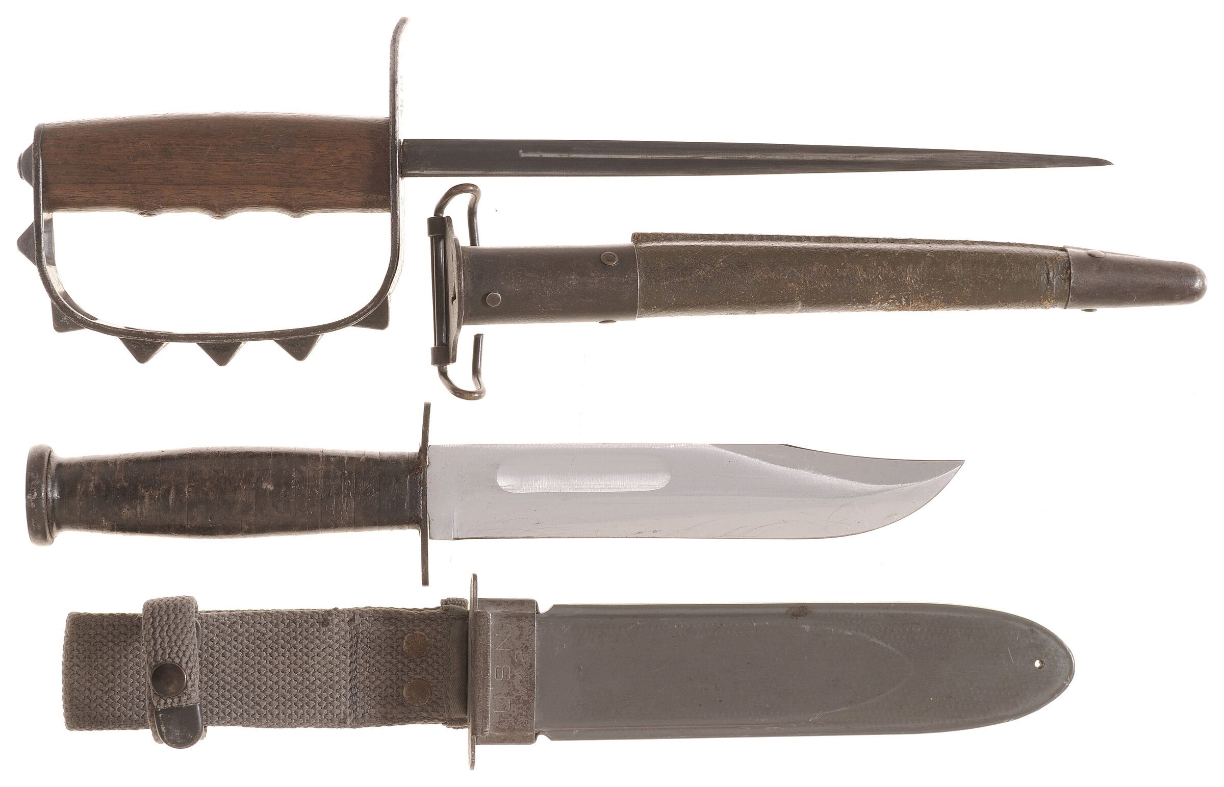 Two U.S. Military Style Knives | Rock Island Auction