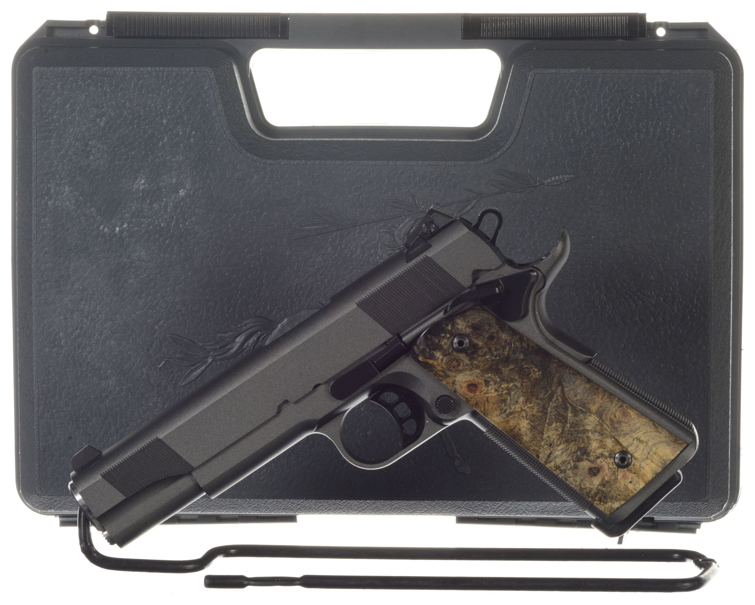 Caspian Arms 1911A1 Semi-Automatic Pistol with Churchman Knife | Rock ...