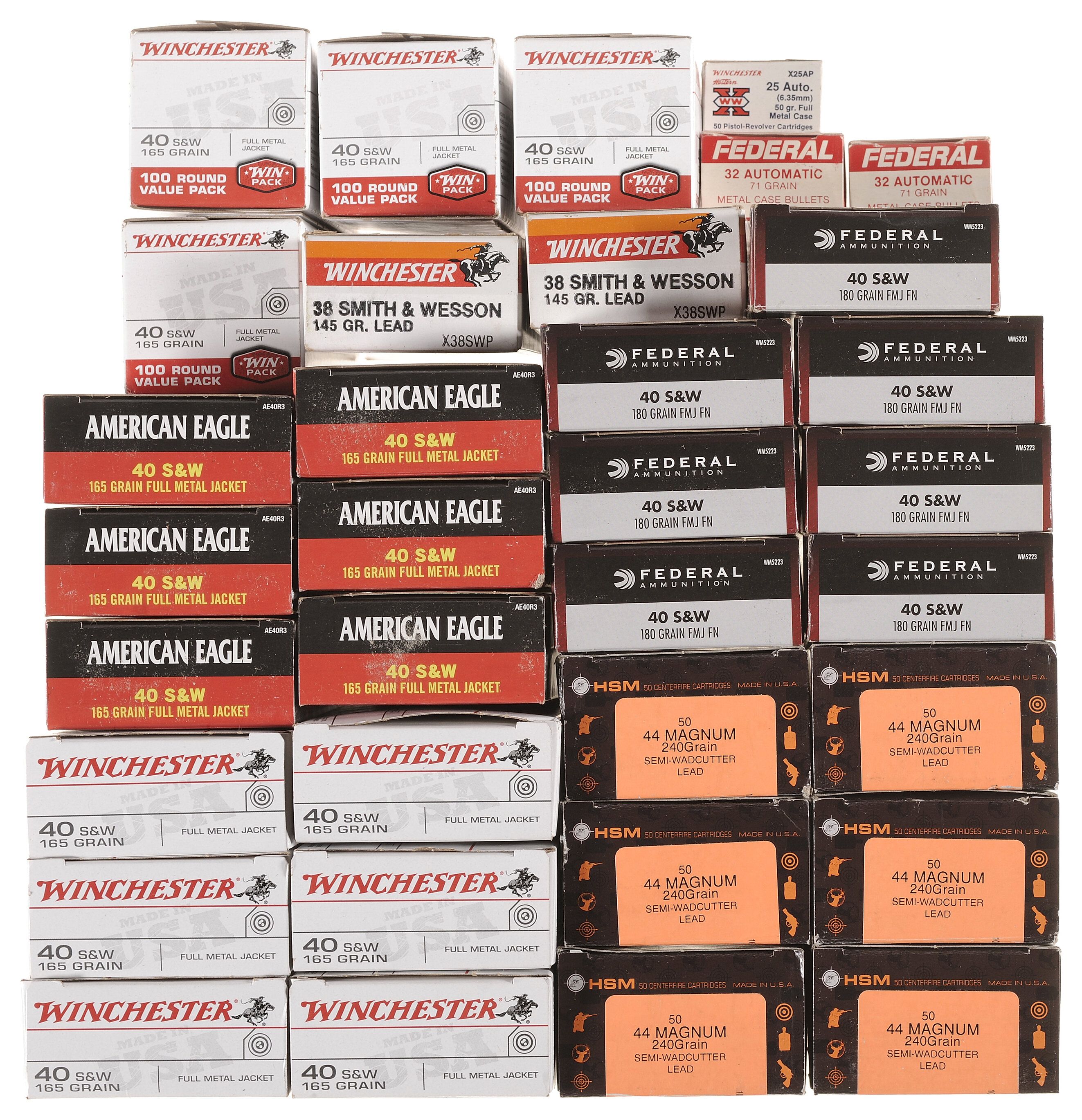 Group of Assorted Pistol Caliber Ammunition | Rock Island Auction