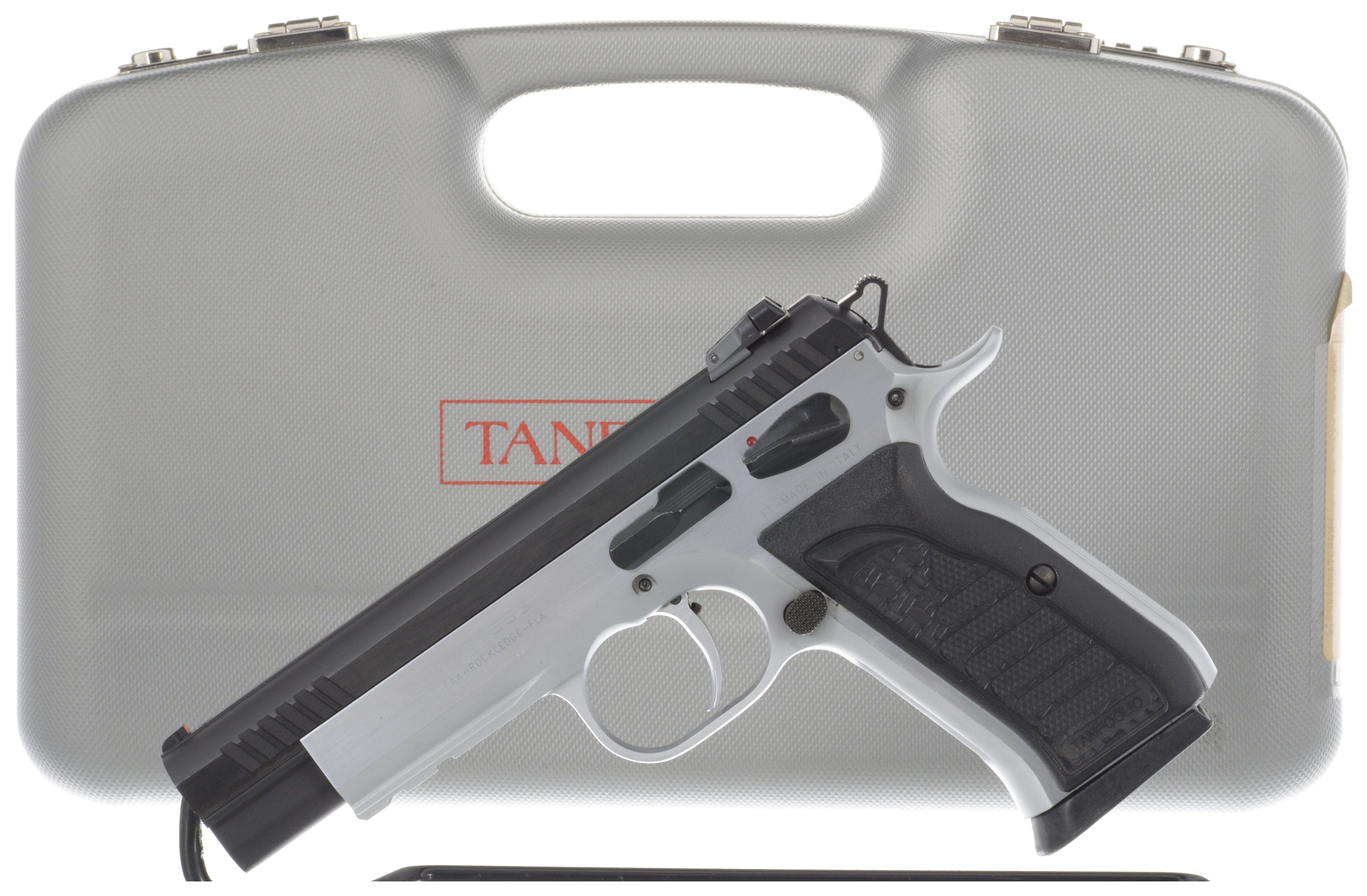 Tanfoglio Witness Match Semi-Automatic Pistol with Case | Rock Island