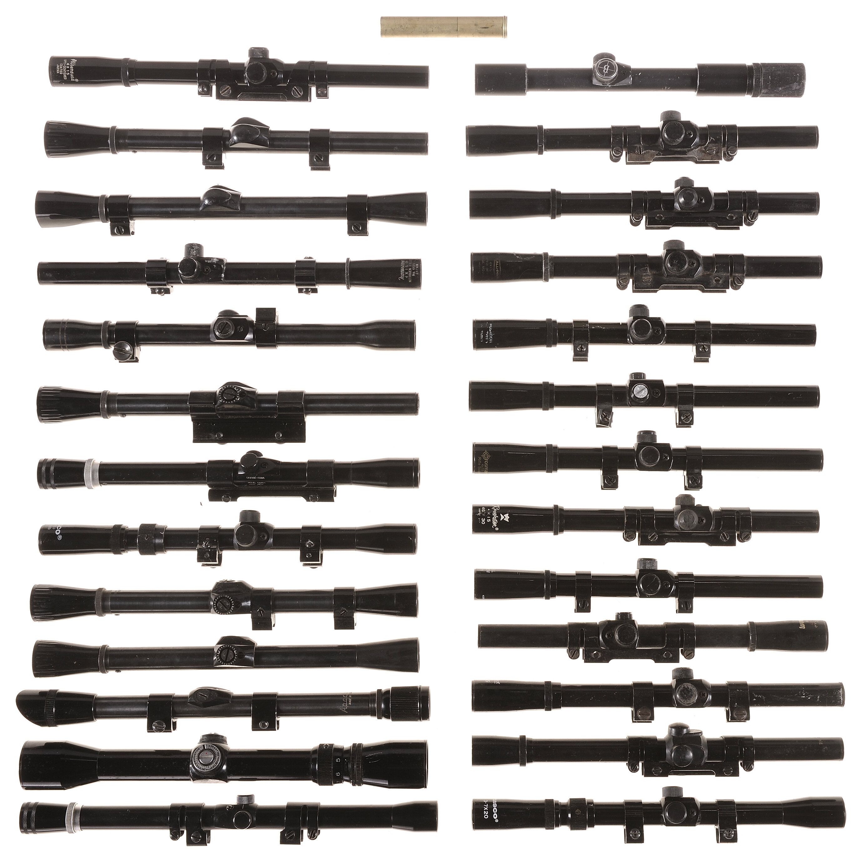 Group of Various Rifle Scopes Rock Island Auction