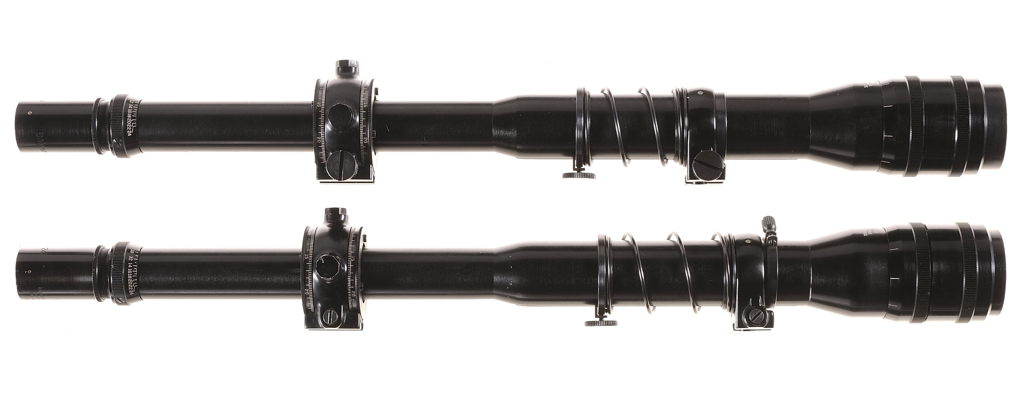 Two Bausch & Lomb BALvar 24 Rifle Scopes | Rock Island Auction