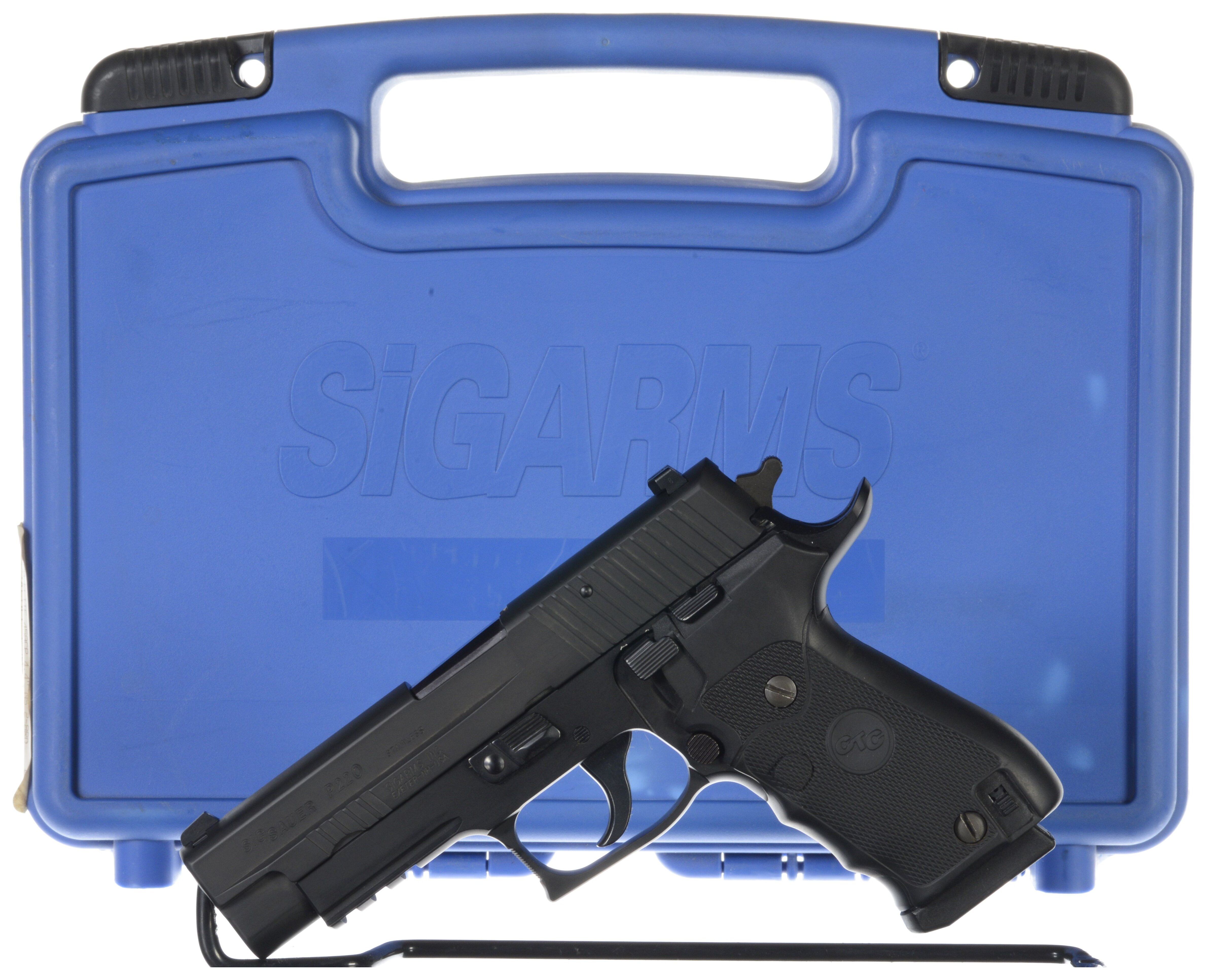 Sig Sauer Custom Shop P220 Elite Semi-Automatic Pistol with Case | Rock ...