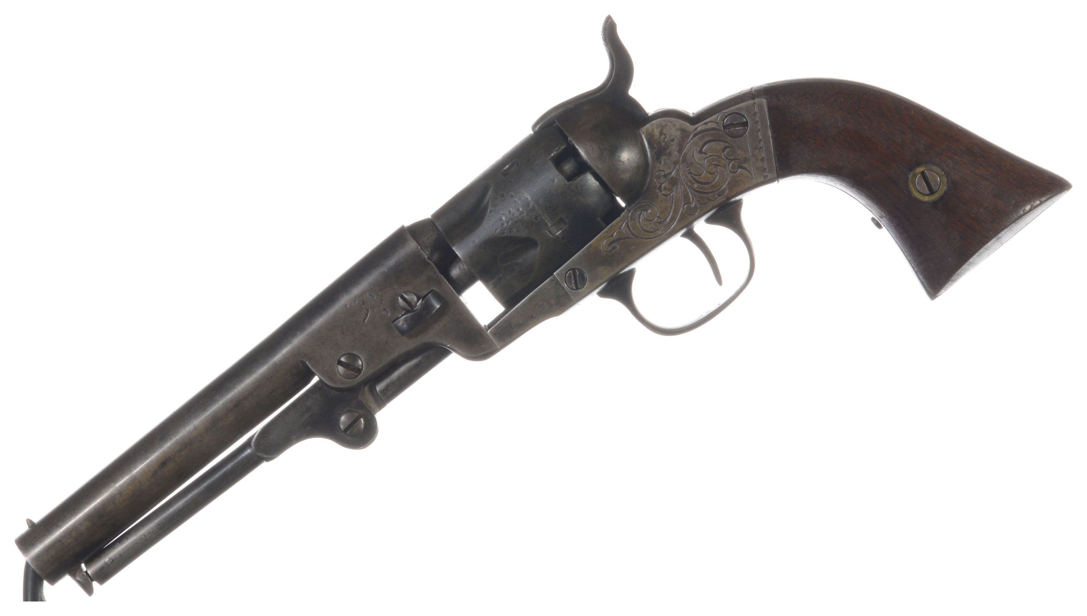 Bacon Mfg. Co. Second Model Pocket Percussion Revolver | Rock Island ...
