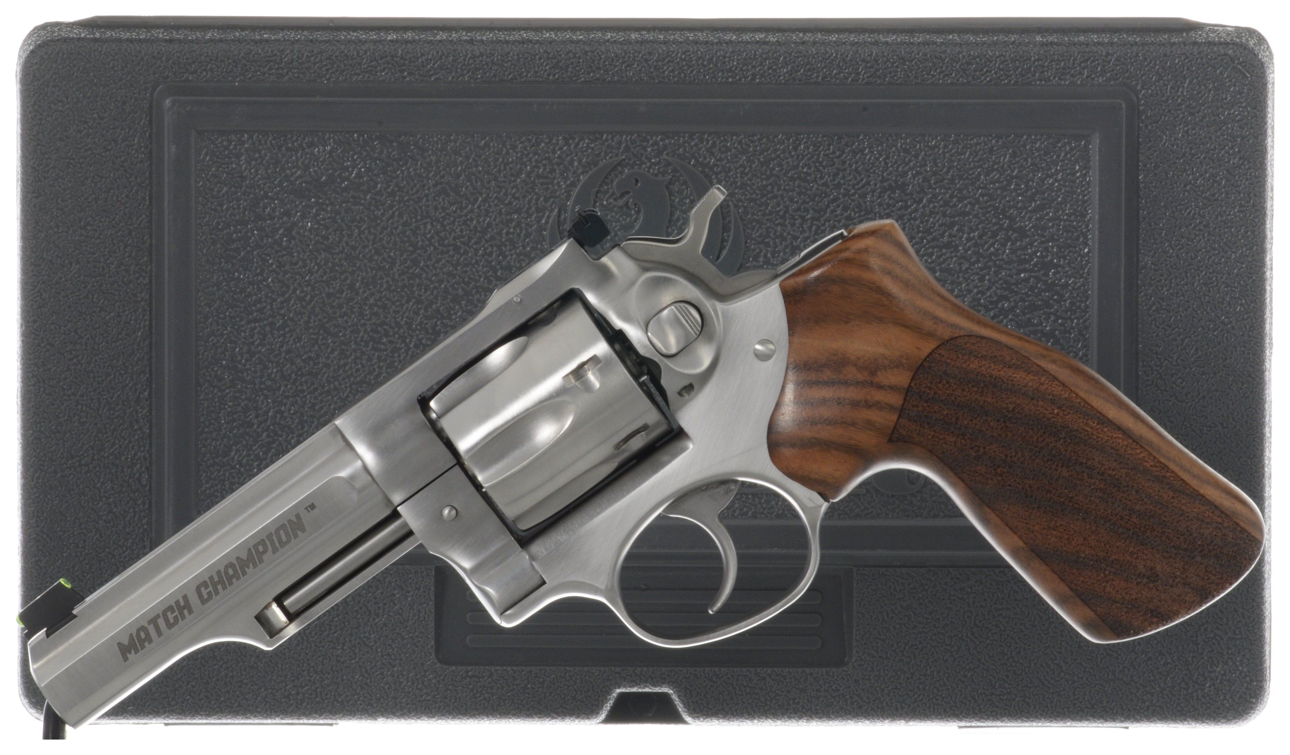 Ruger Model Gp100 Match Champion Double Action Revolver Rock Island Auction 0974