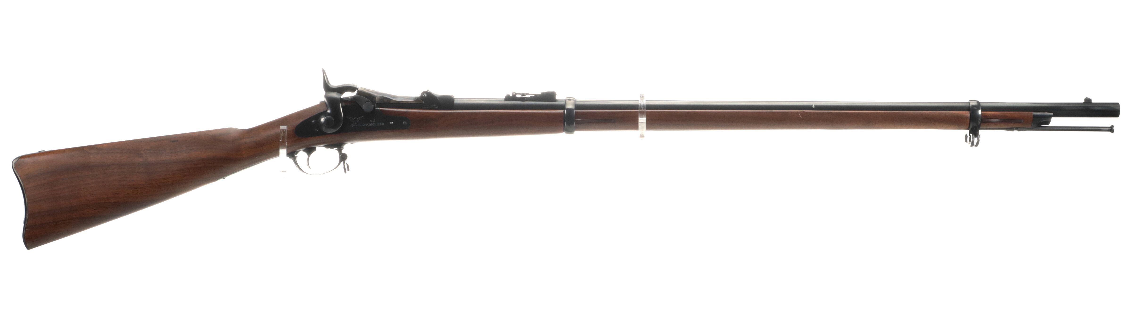 Pedersoli Springfield Model 1873 Trapdoor Rifle with Box | Rock