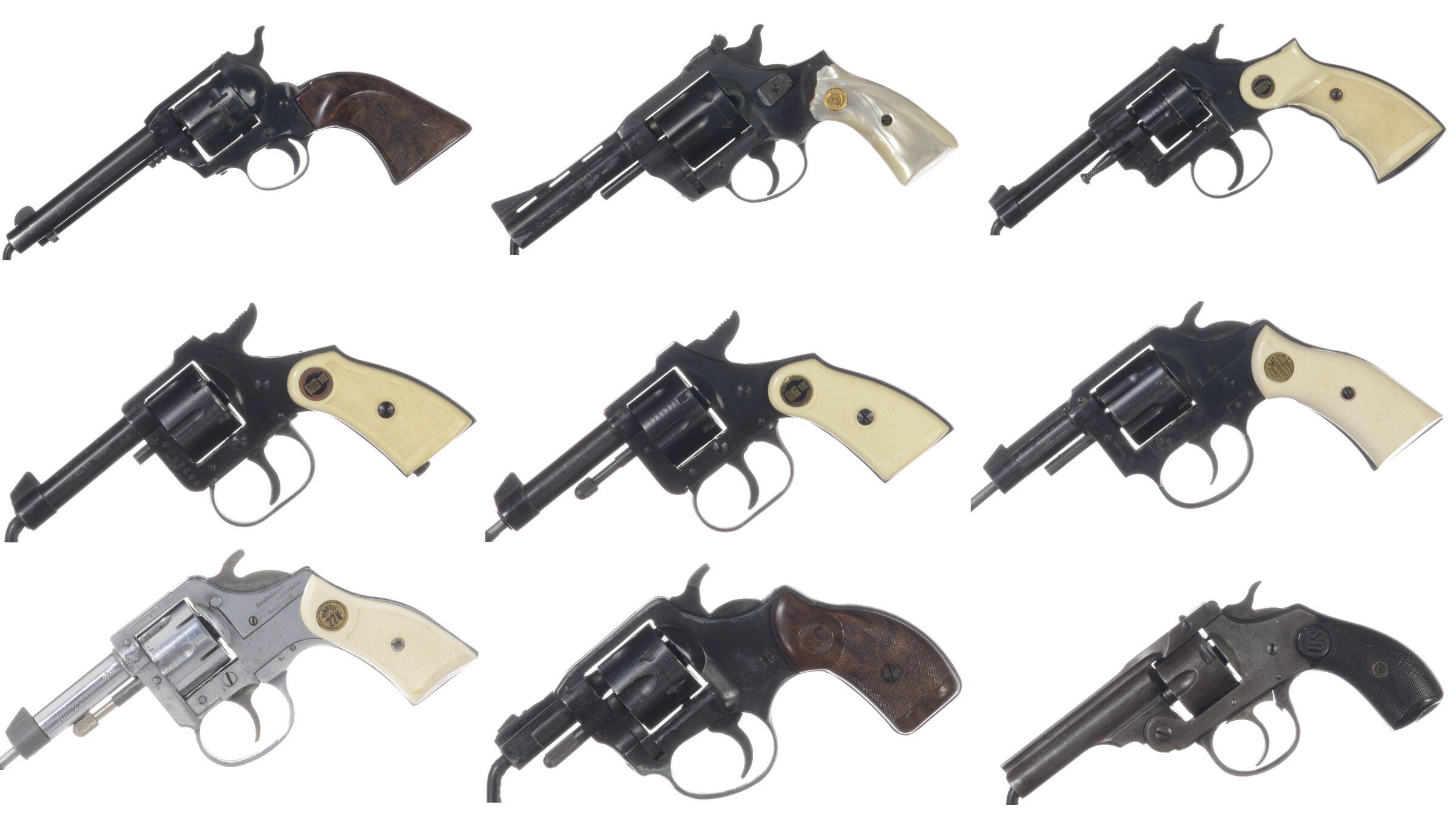 MOSSモスrevolverDOUBLE R161semi hammer Nine Revolvers | Rock Island Auction