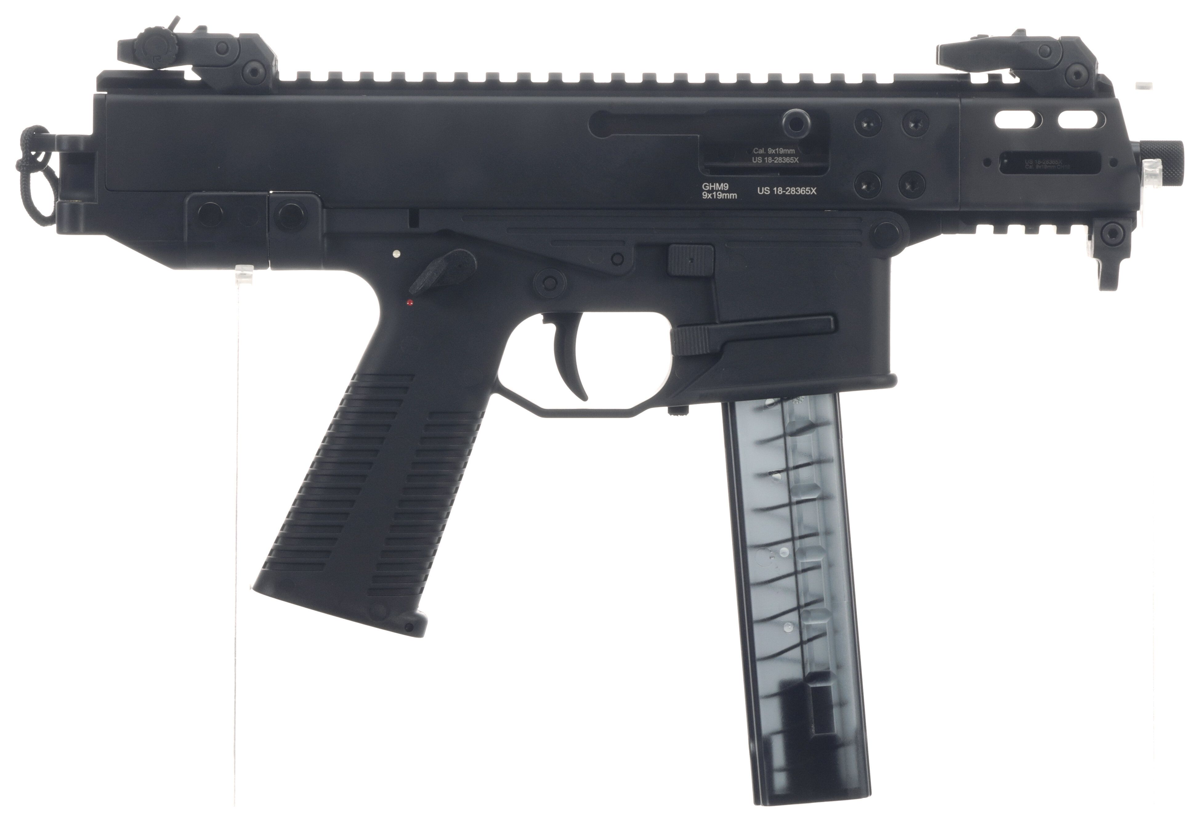 B&T GHM9 Compact SemiAutomatic Pistol with Case Rock Island Auction