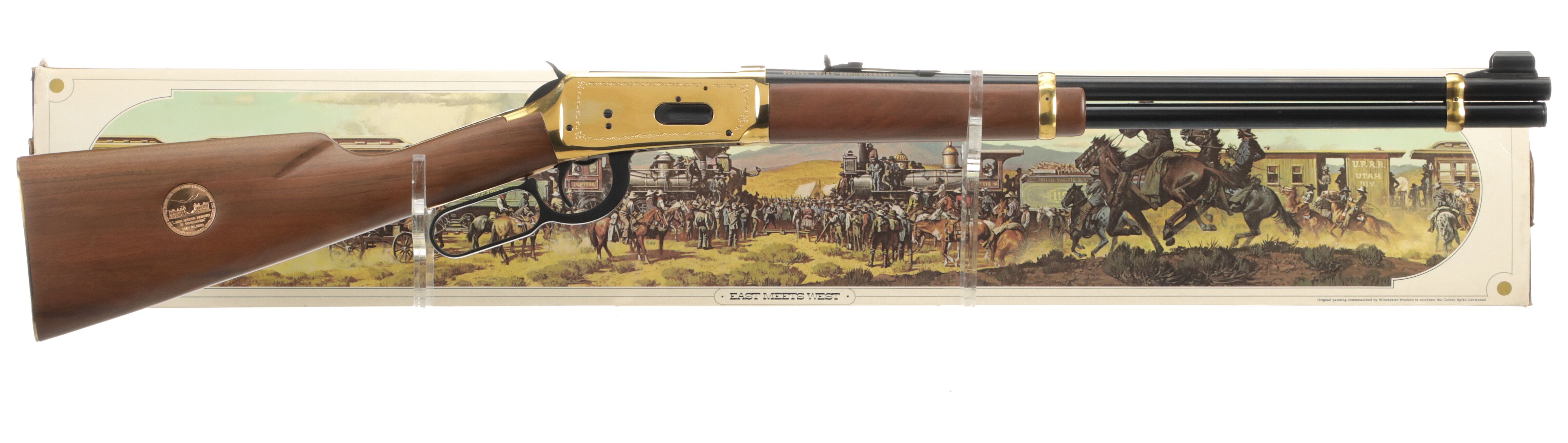 Winchester Model 94 Golden Spike Commemorative Carbine with Box Rock