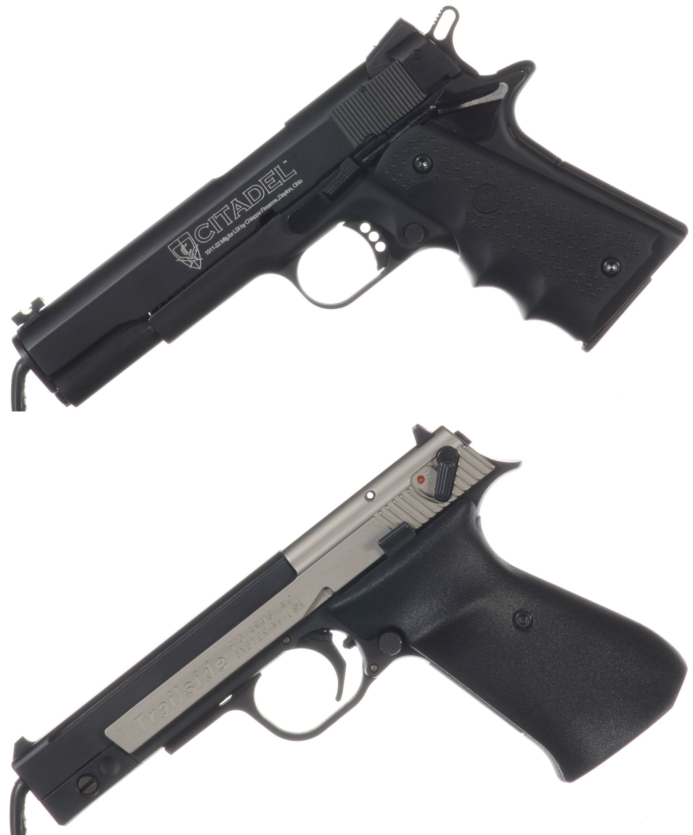 Two Semi Automatic Pistols Rock Island Auction