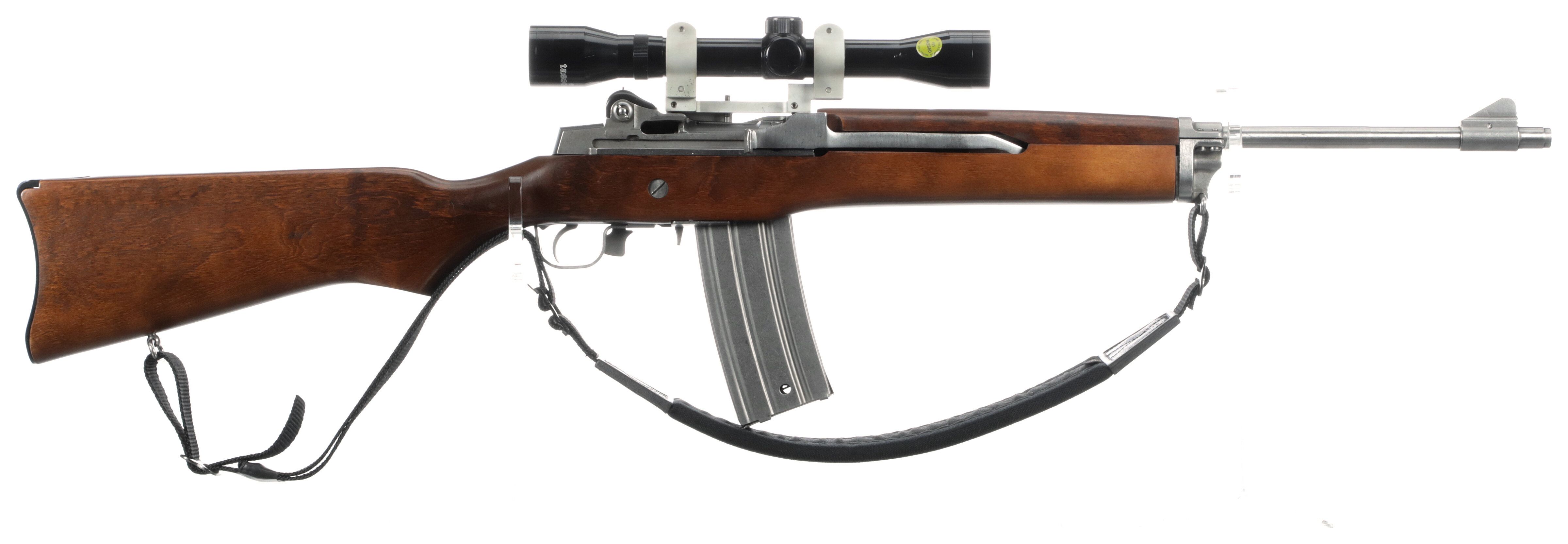 Ruger Mini14 SemiAutomatic Rifle with Scope Rock Island Auction