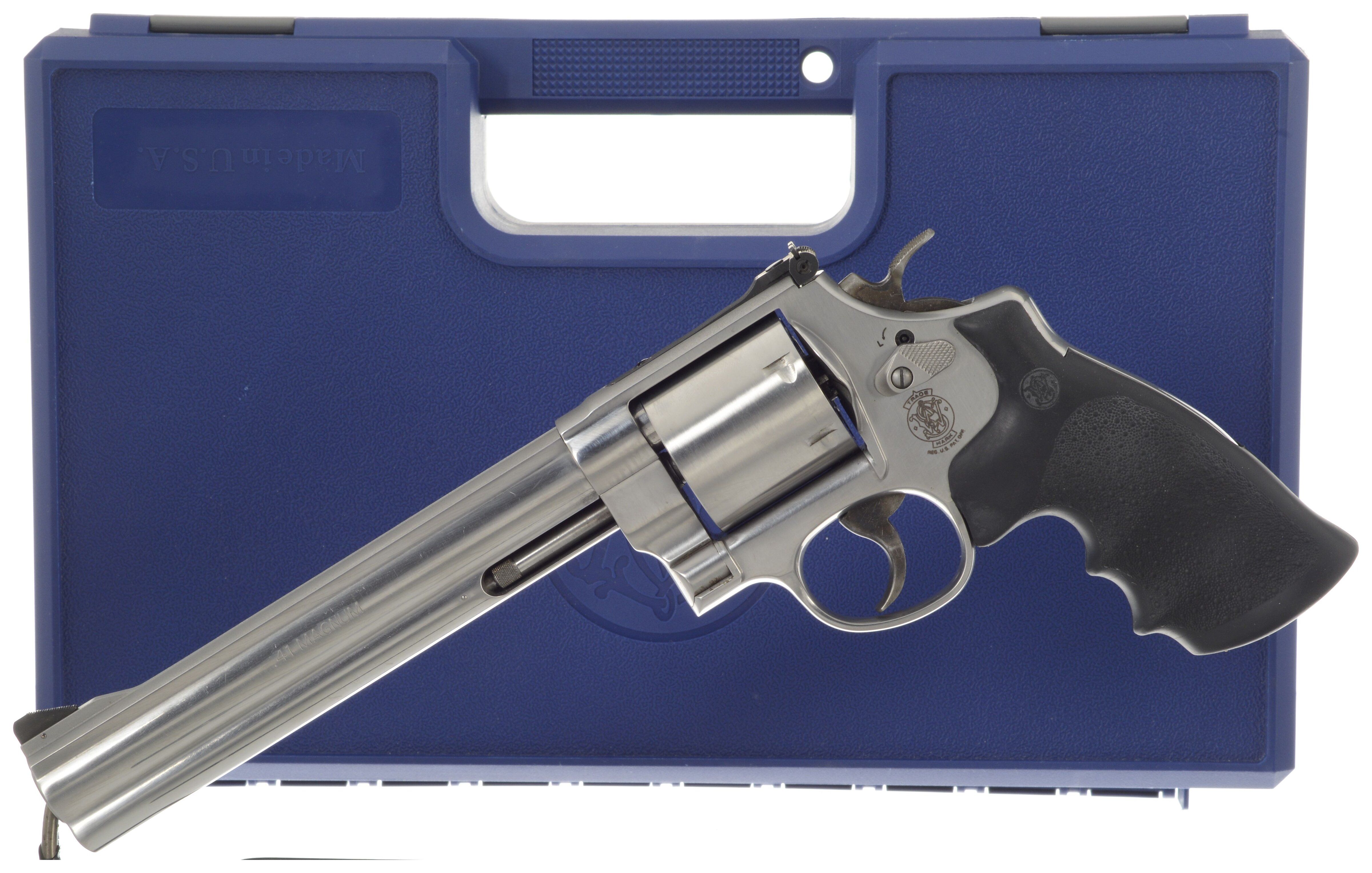 Smith & Wesson Model 657-5 Double Action Revolver with Case | Rock