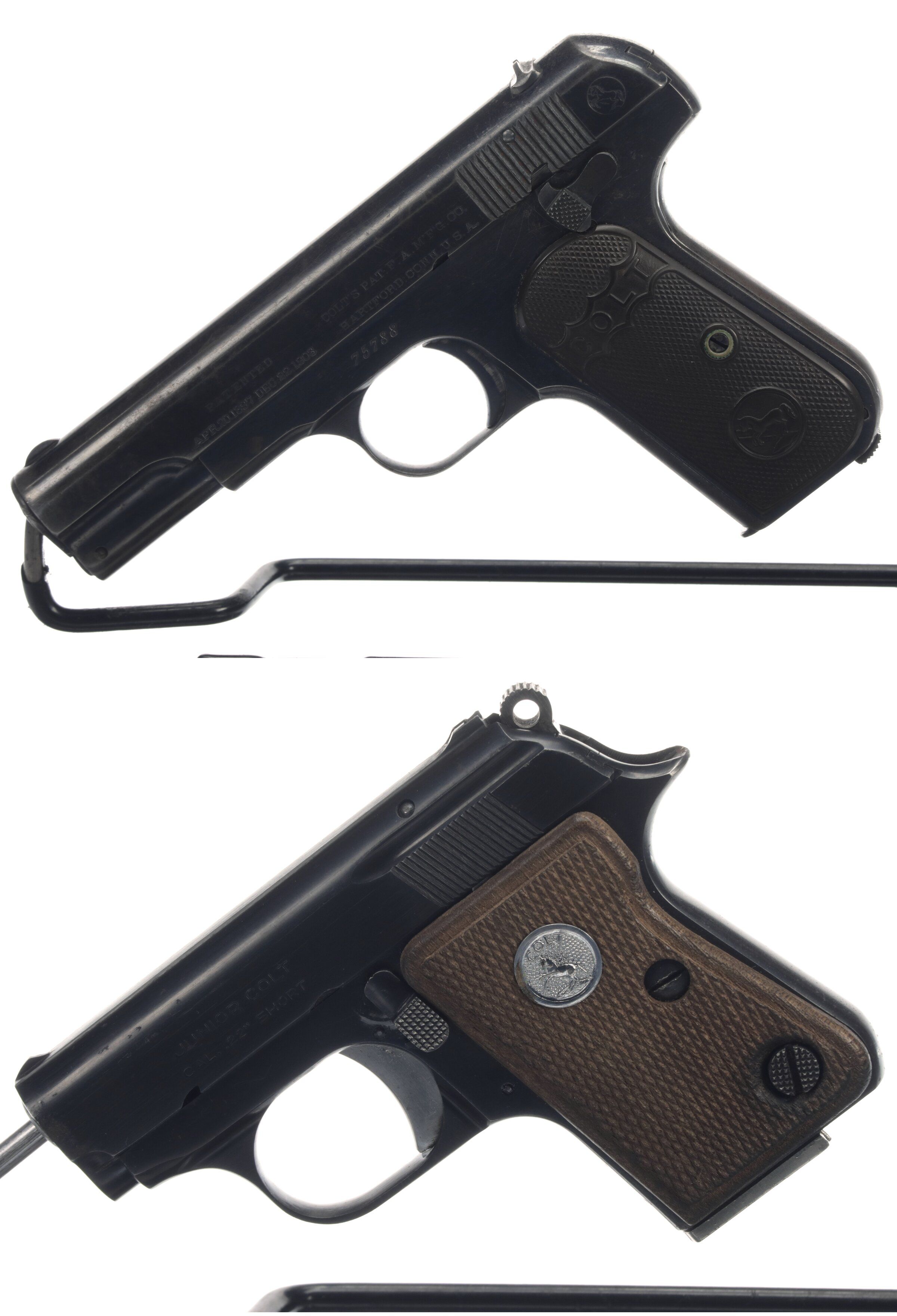 two-colt-semi-automatic-pistols-rock-island-auction