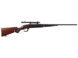 Savage Model 99 Lever Action Rifle with Weaver Scope