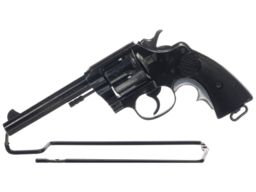 British Proofed Colt New Service Double Action Revolver