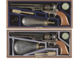Two Cased Civil War Commemorative Colt Single Action Revolvers