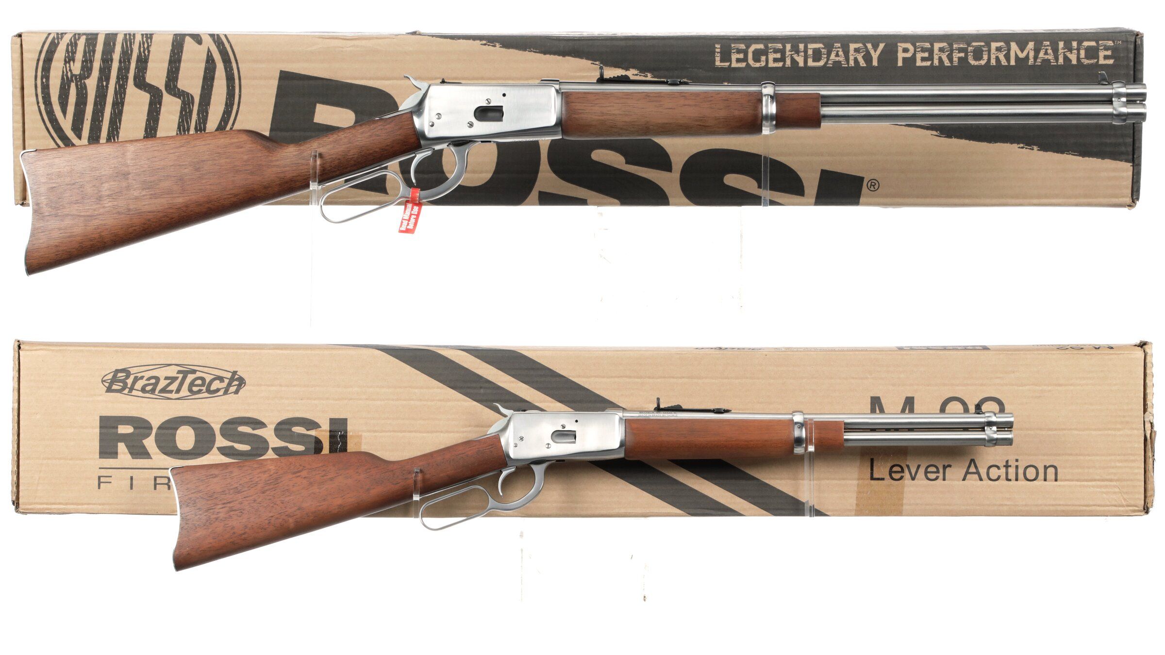 Two Rossi Model R92 Lever Action Rifles with Boxes | Rock Island