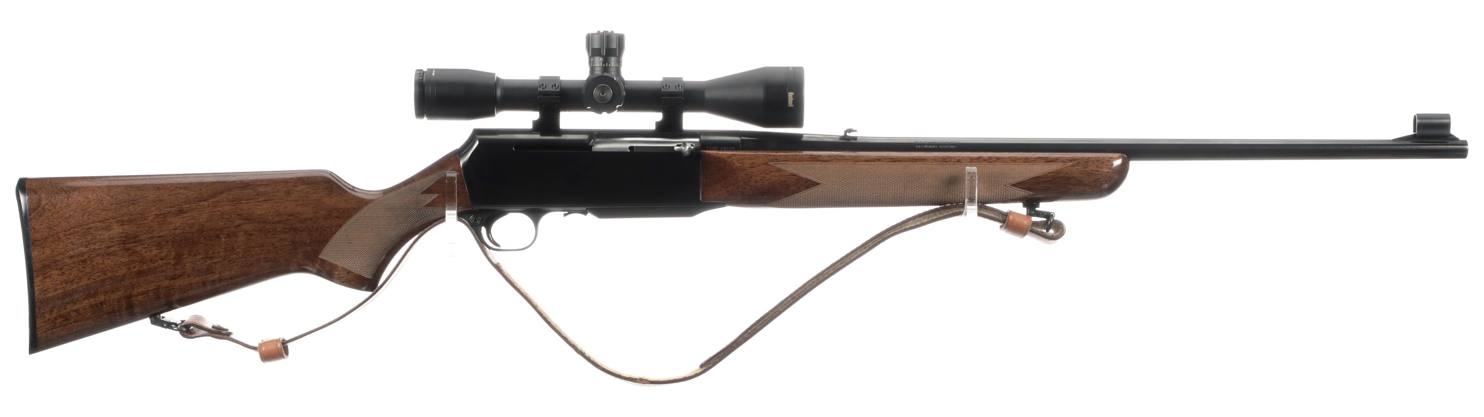 Browning Arms BAR SemiAutomatic Rifle with Scope Rock Island Auction