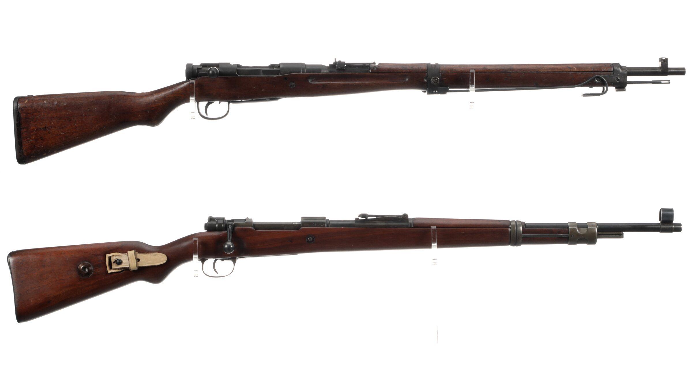 Two Military Bolt Action Rifles 