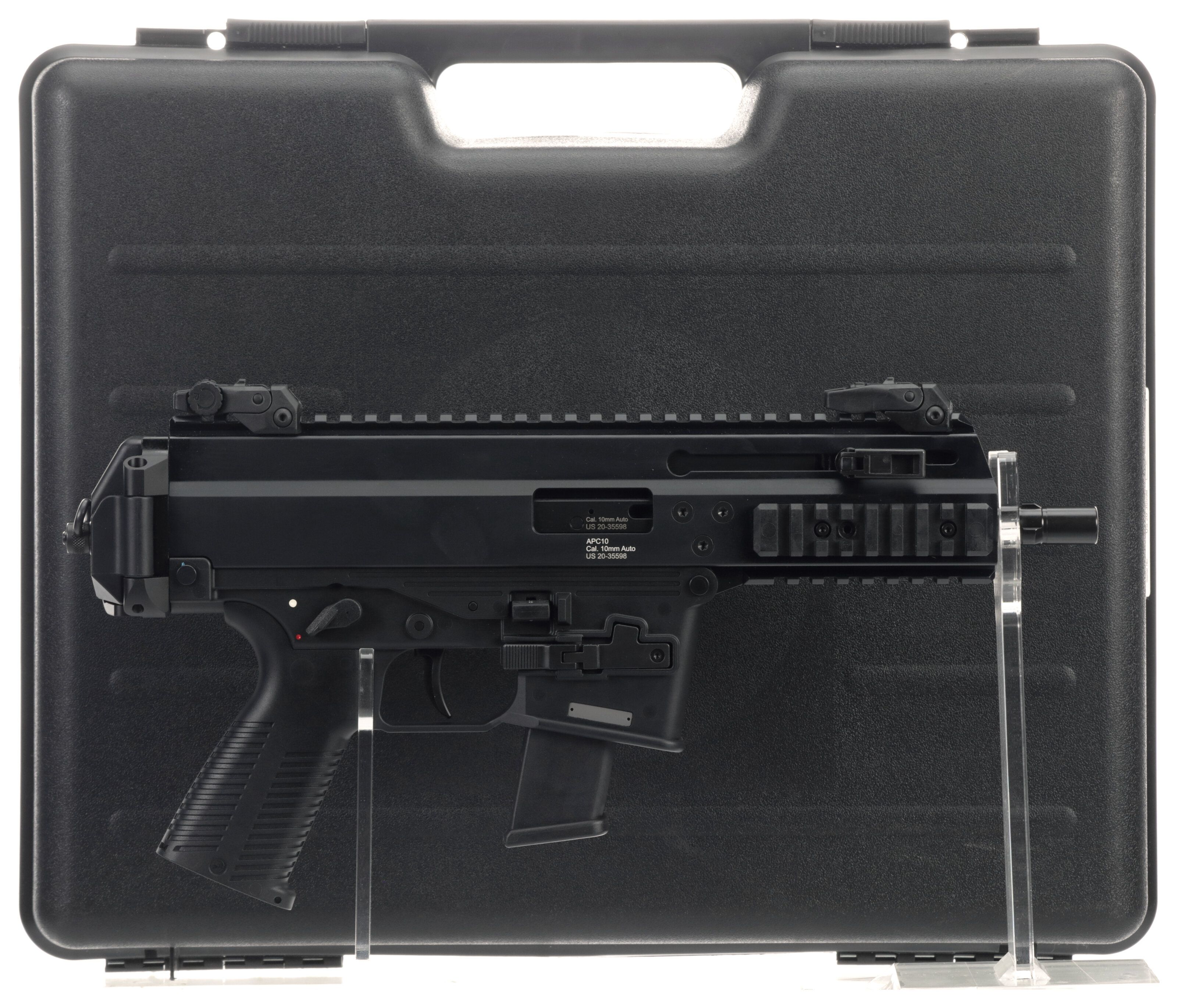 Swiss B&T Model APC10 Pro Semi-Automatic Pistol with Case | Rock Island ...