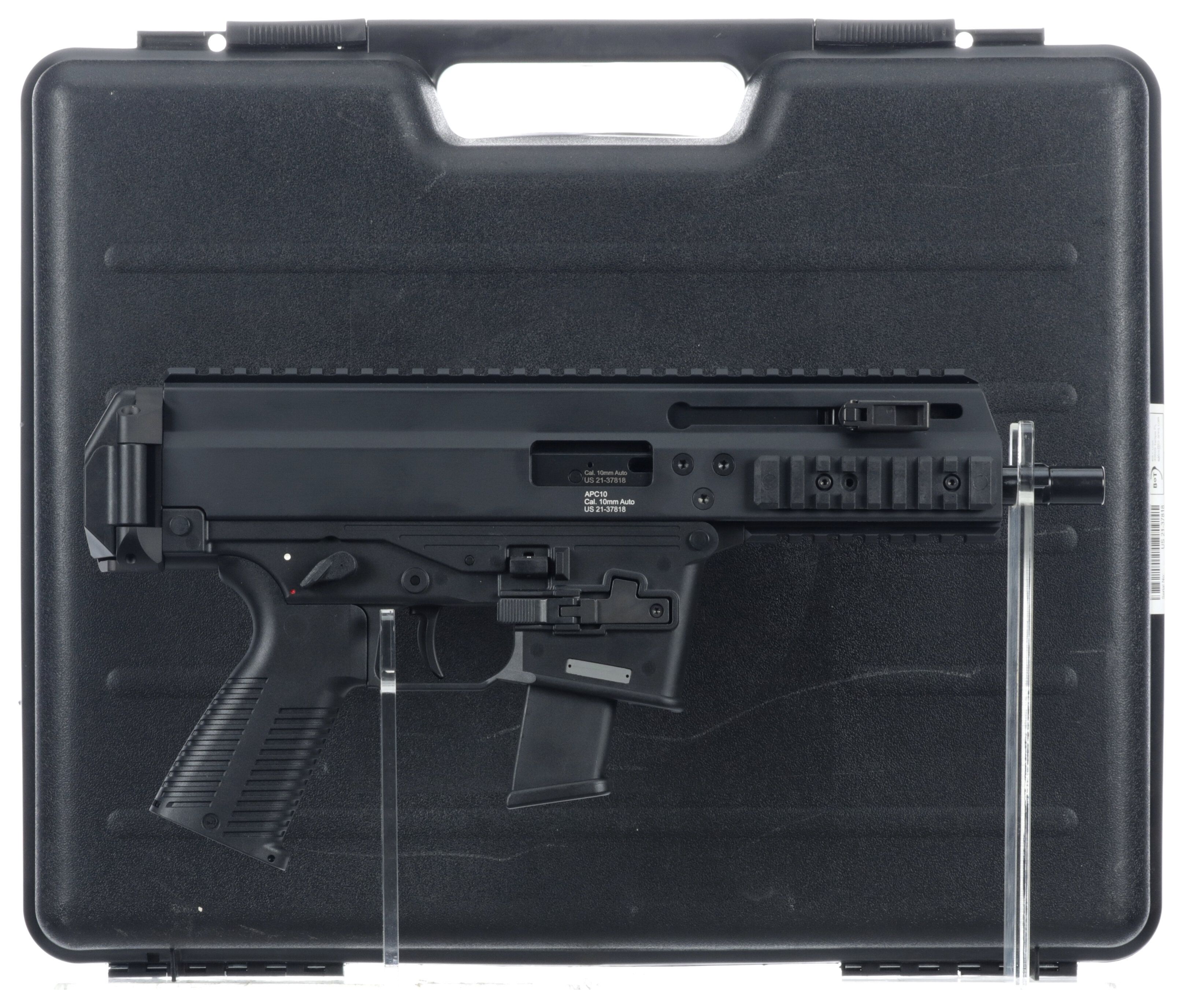 Swiss B&T Model APC10 Pro Semi-Automatic Pistol with Case | Rock Island ...