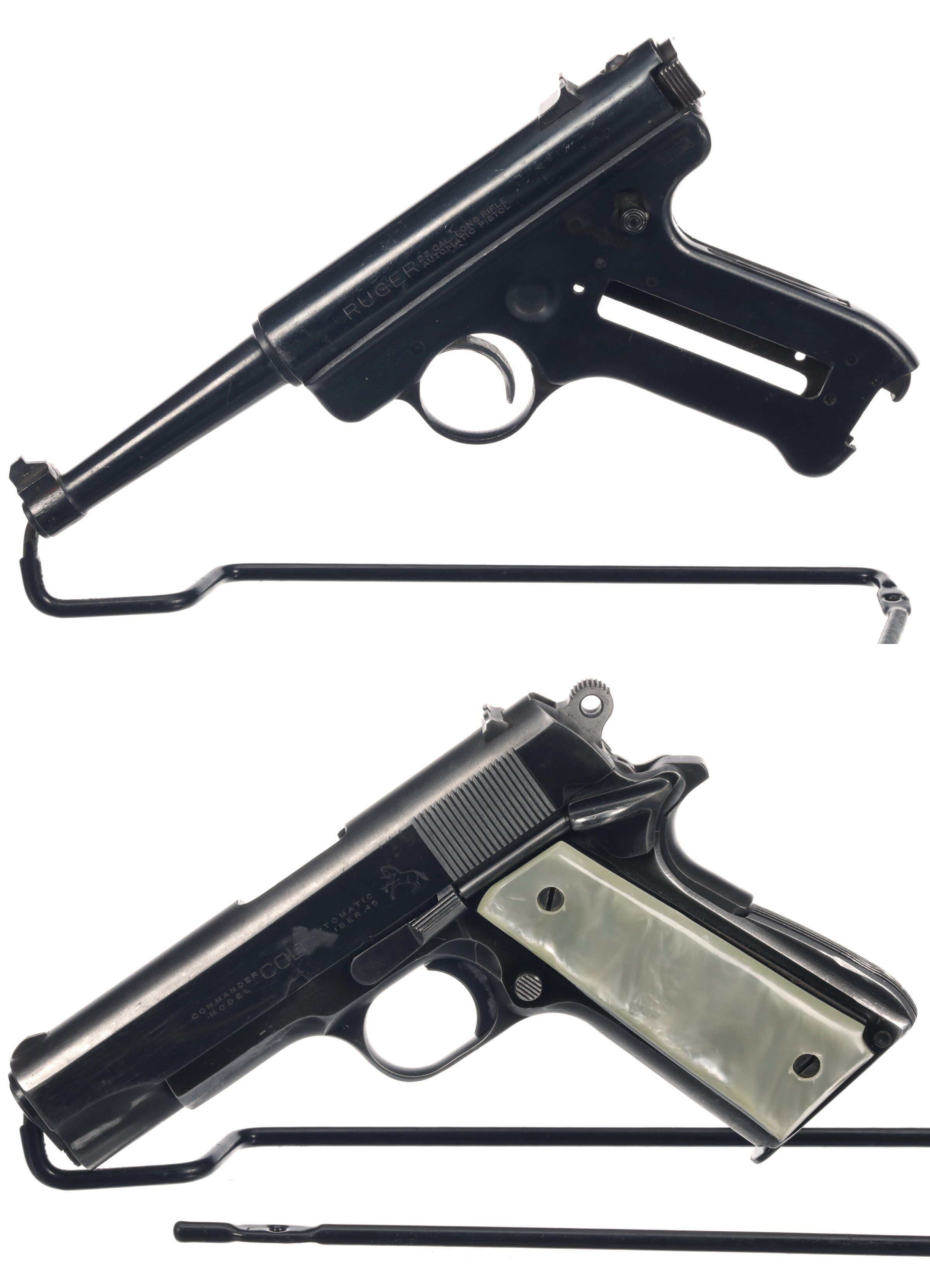 Two Semi Automatic Pistols Rock Island Auction