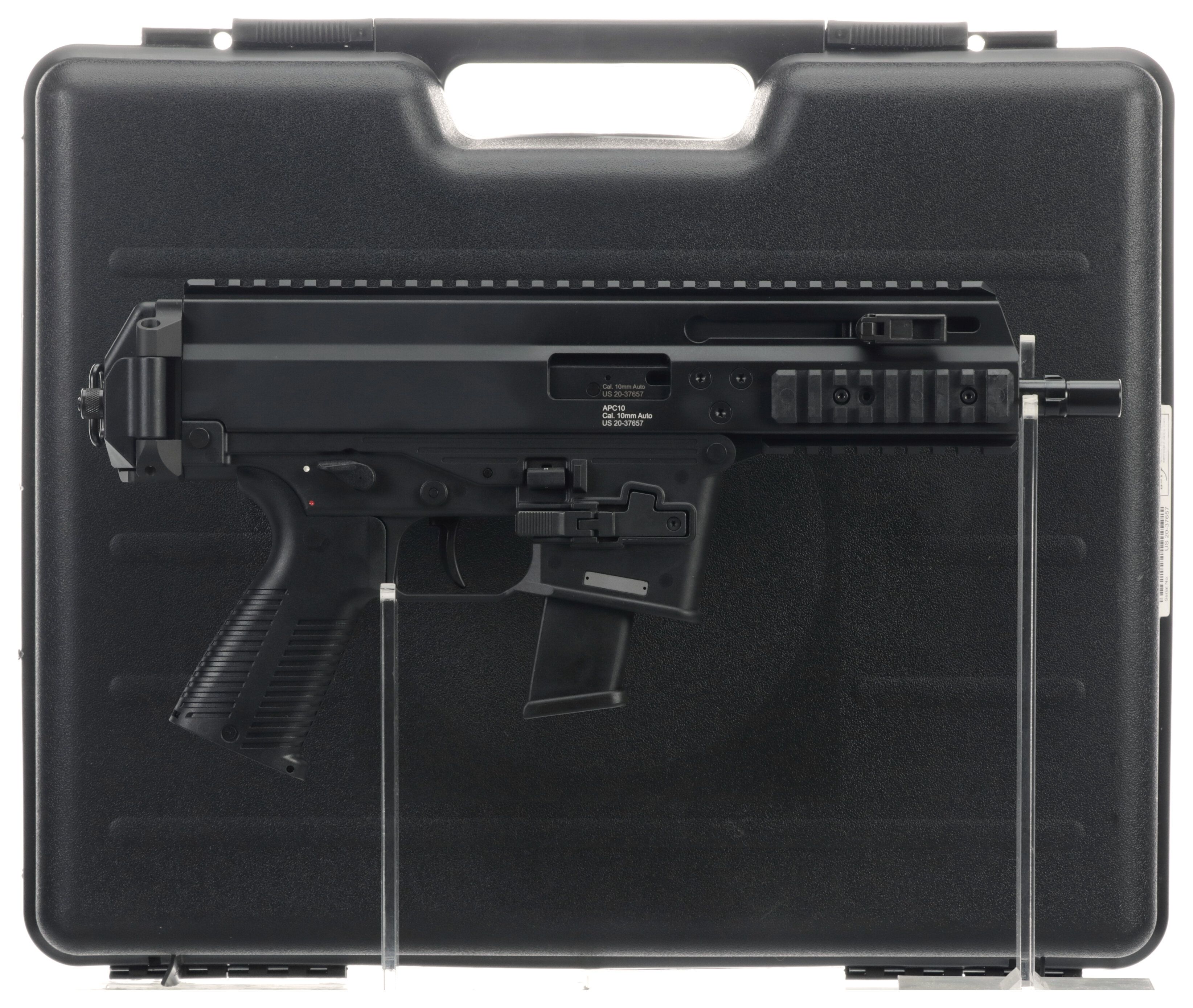 Swiss B&T Model APC10 Pro Semi-Automatic Pistol with Case | Rock Island ...