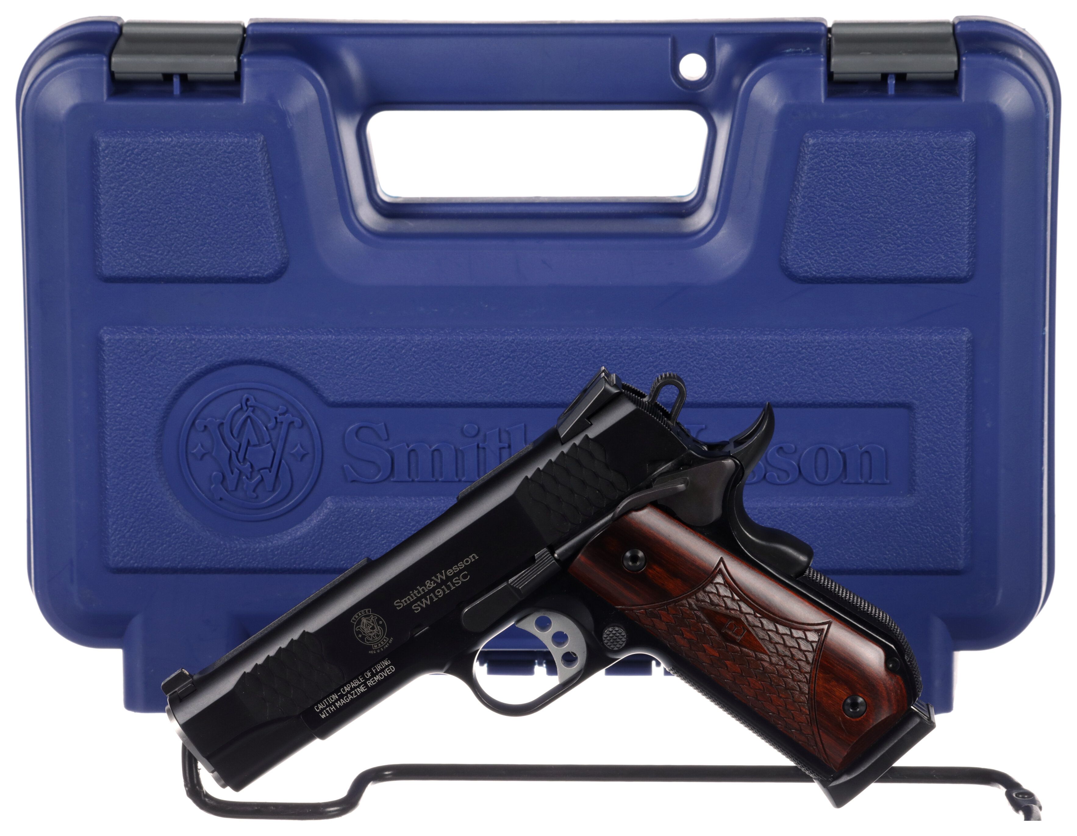 Smith & Wesson Model SW1911SC E-Series Pistol with Case | Rock