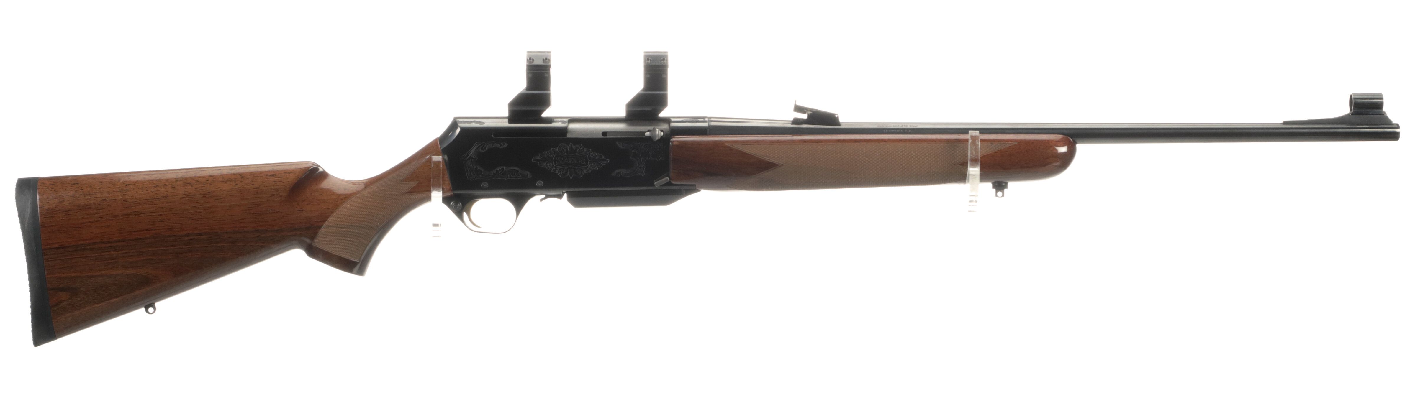 Belgian Browning Bar Ii Safari Semi-automatic Rifle 