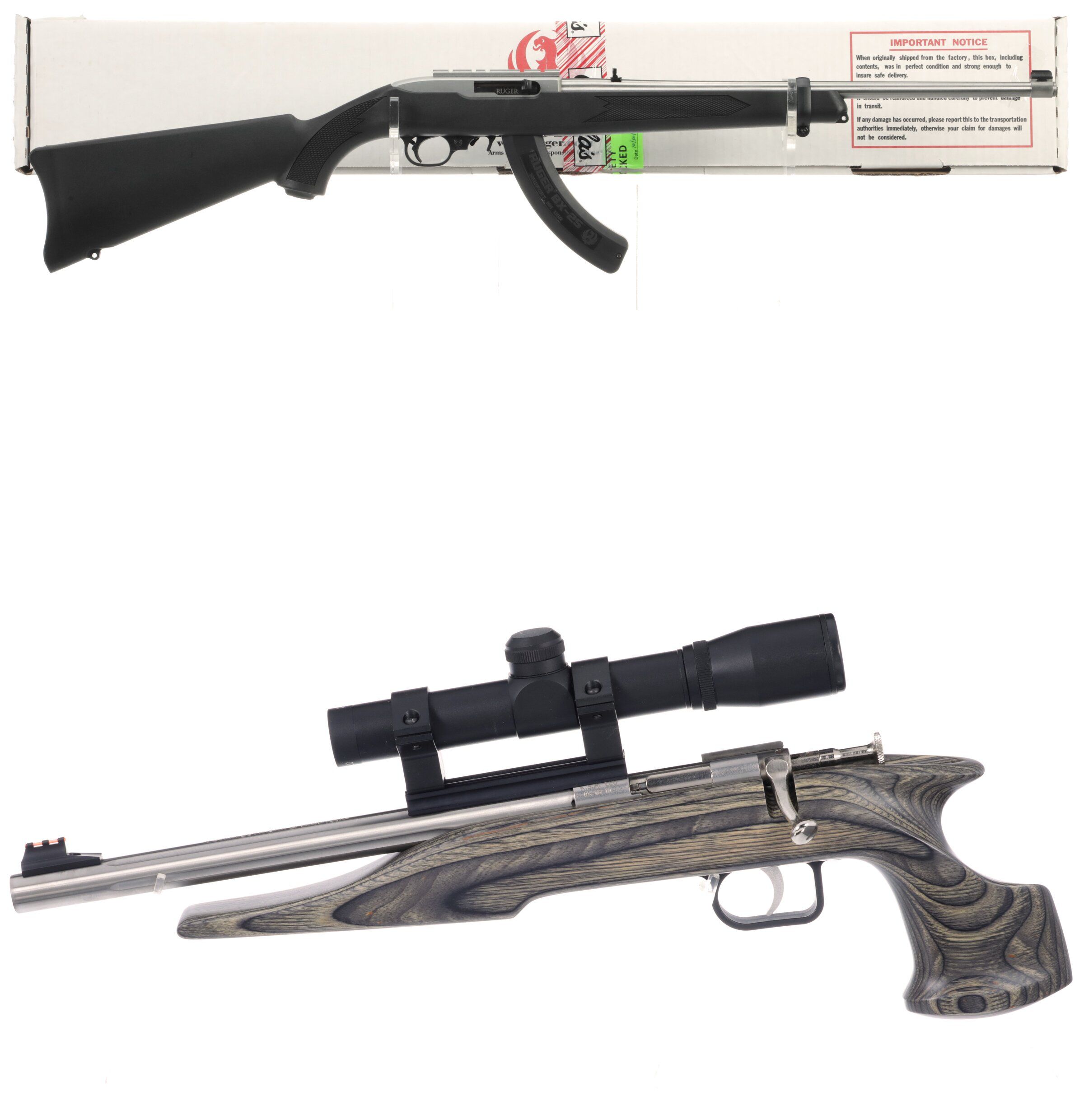 Two Rimfire Firearms | Rock Island Auction