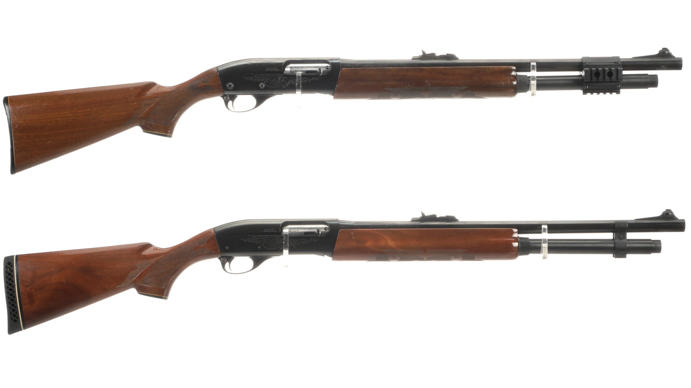 Two Remington Model 1100 Semi Automatic Shotguns Rock Island Auction