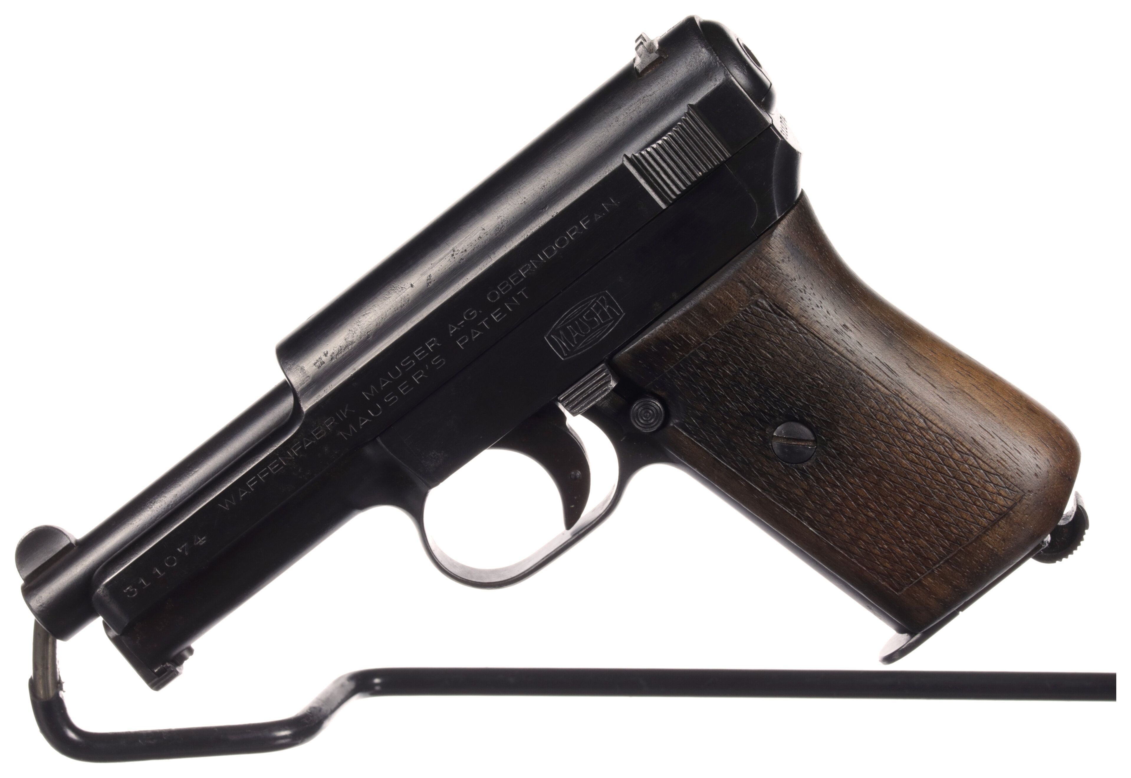 Mauser Model 1914 Semi Automatic Pistol Rock Island Auction 5373