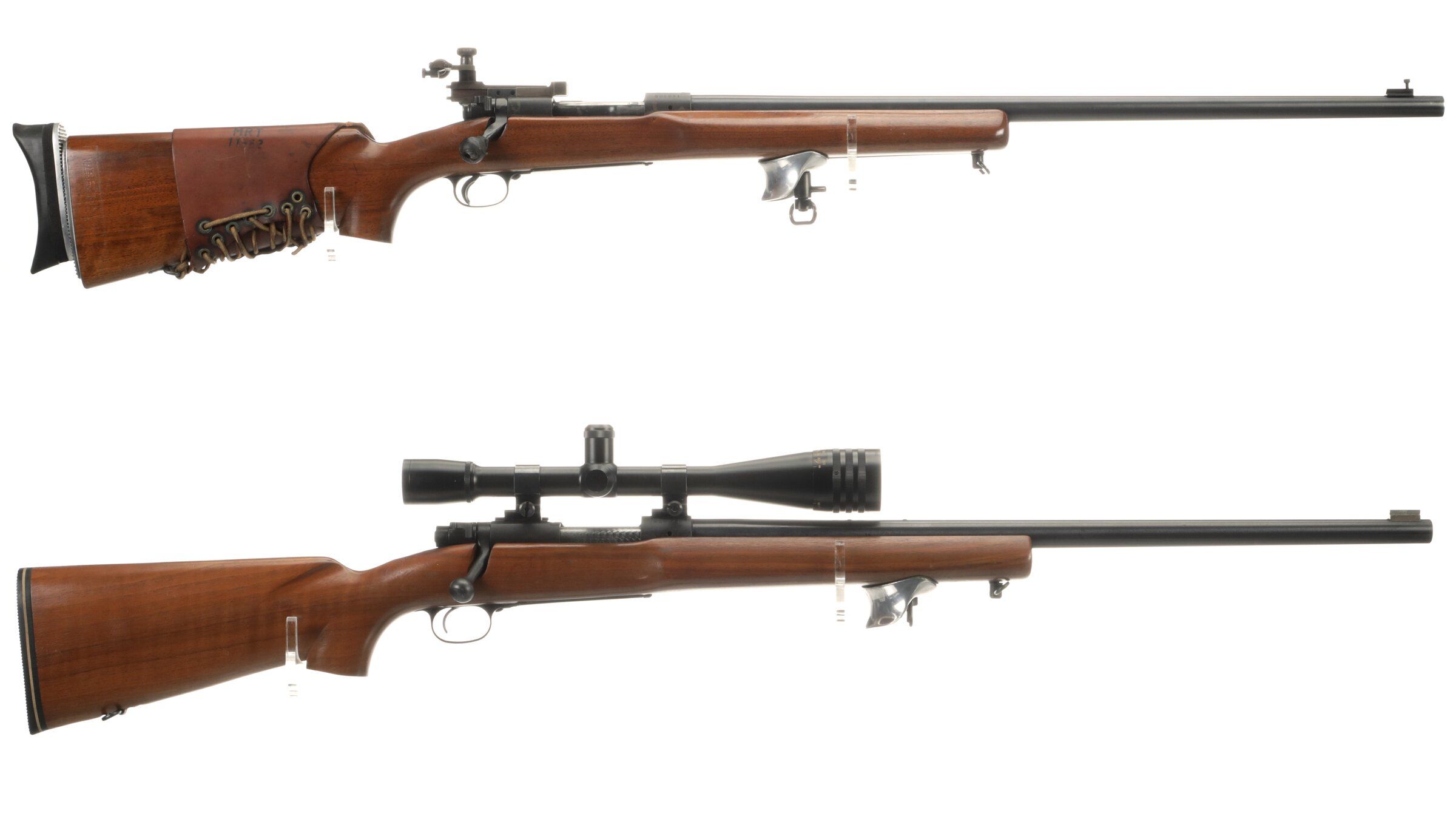 Two Winchester Model 70 Bolt Action Rifles Rock Island Auction