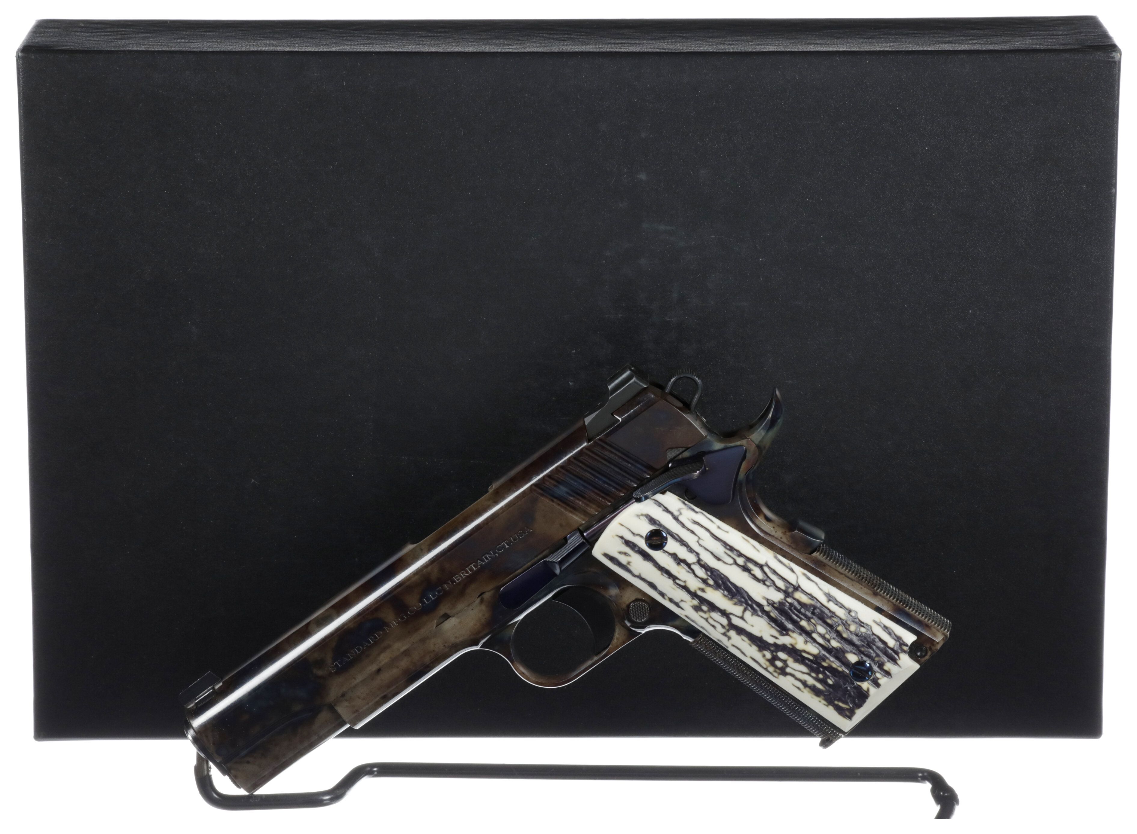 Standard Manufacturing Model 1911a1 Semi Automatic Pistol Rock Island Auction 1705