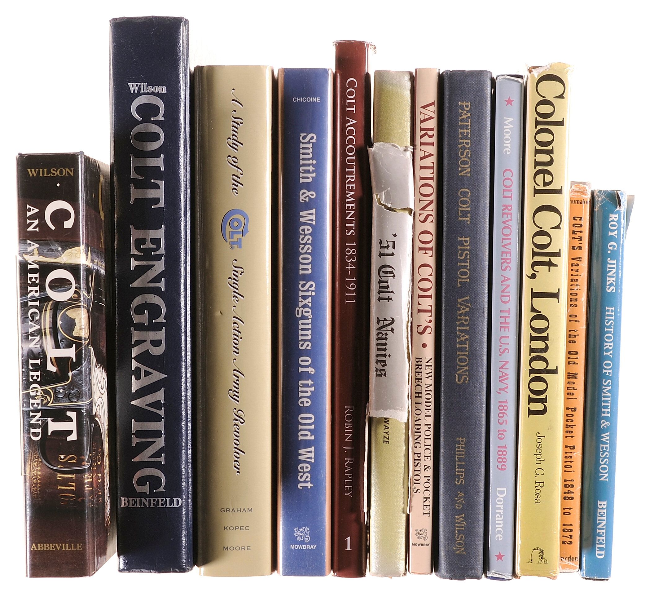 Group of Twelve Colt/Smith & Wesson Related Books | Rock Island Auction