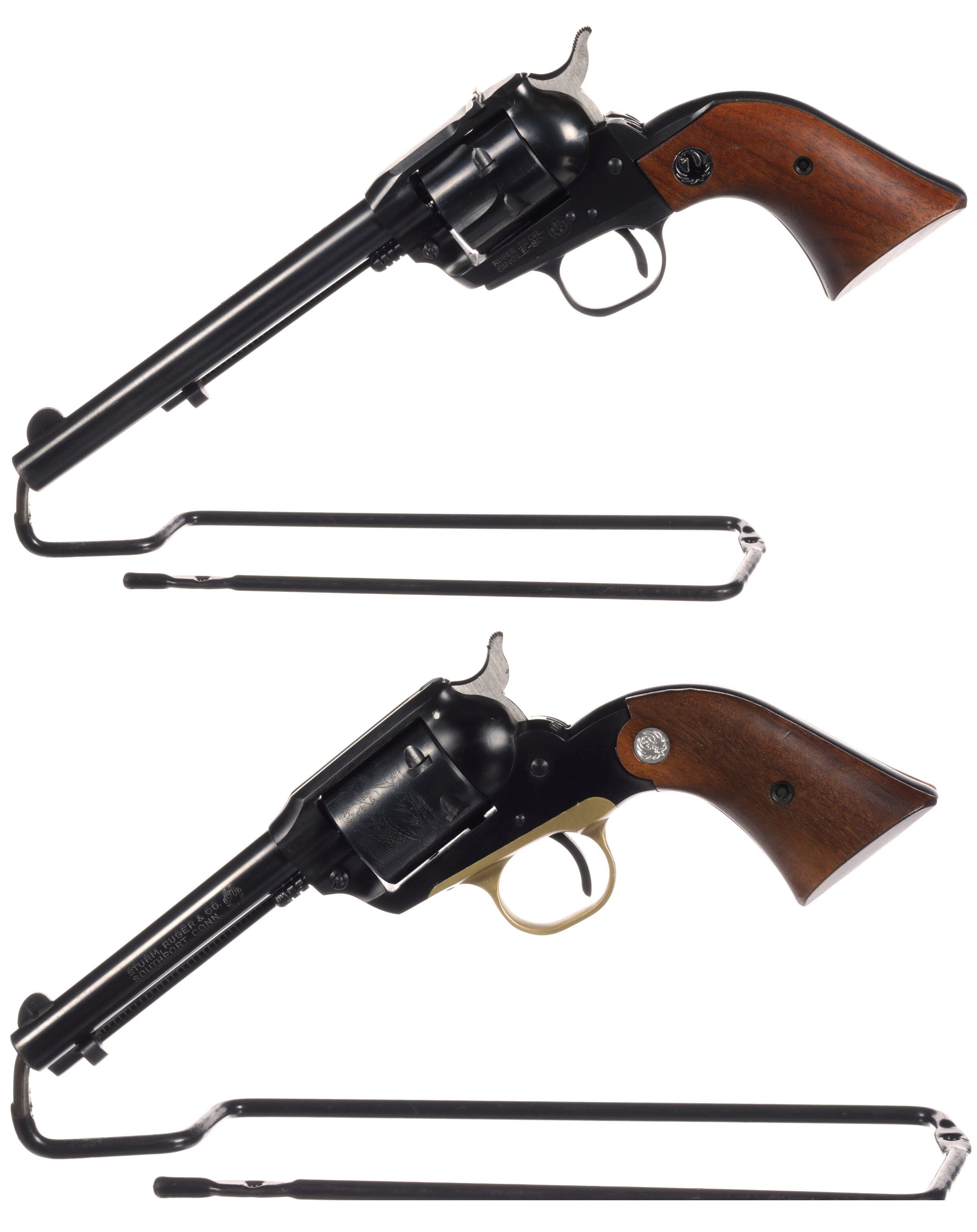 Two Ruger Single Action Revolvers Rock Island Auction