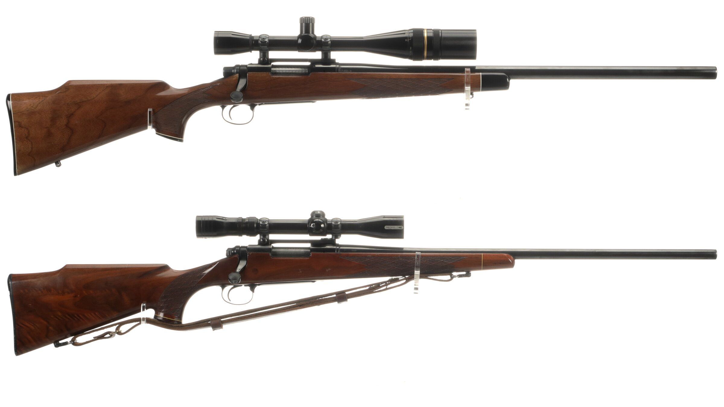 Two Remington Model 700 Bolt Action Rifles with Scopes | Rock Island ...