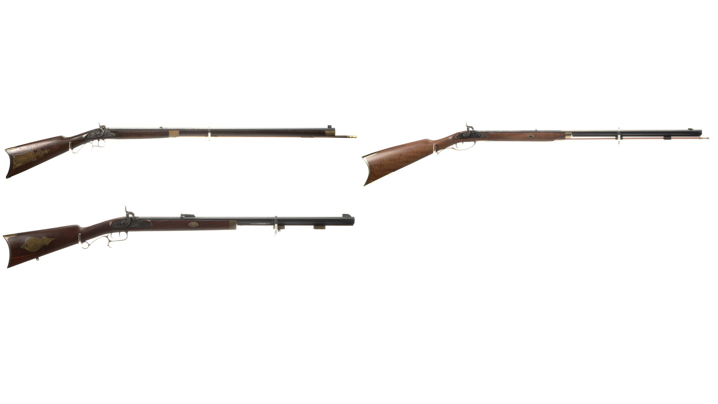 Three Percussion Rifles Rock Island Auction