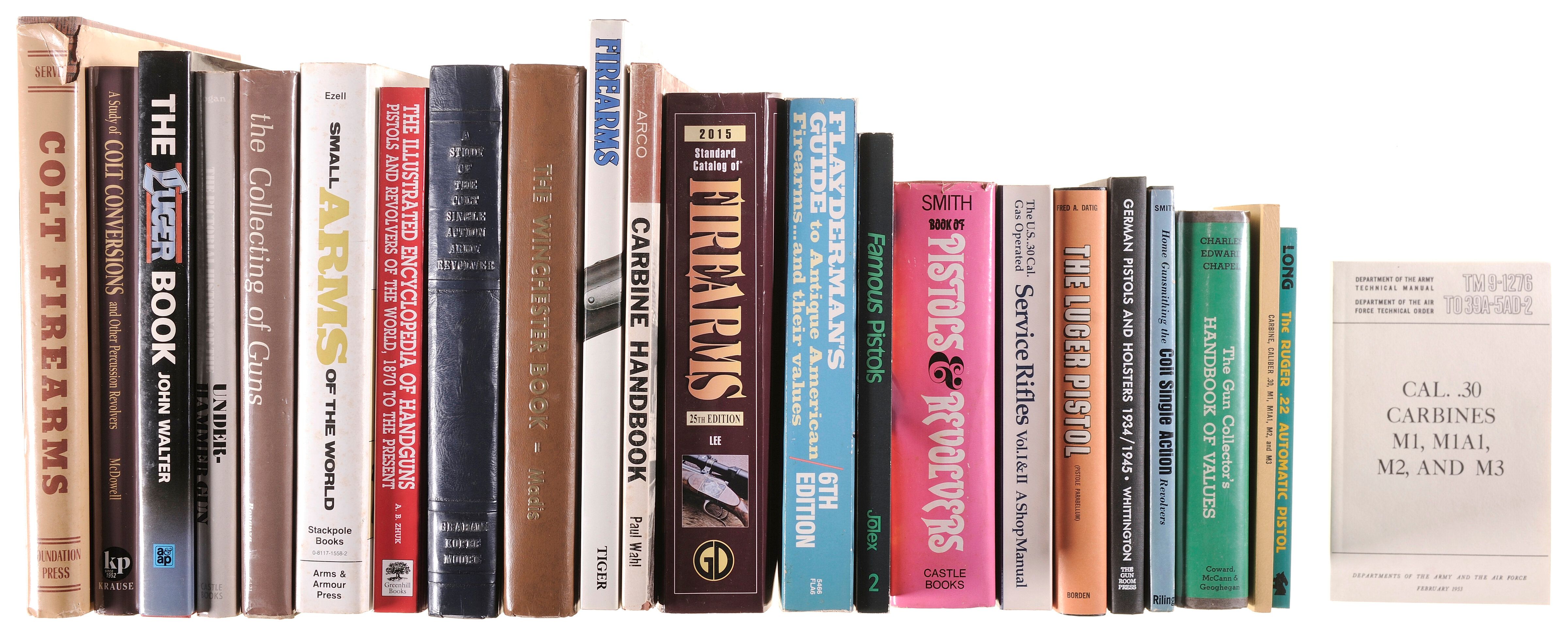 Firearms Reference Table Group of Firearms Reference Books | Rock Island Auction