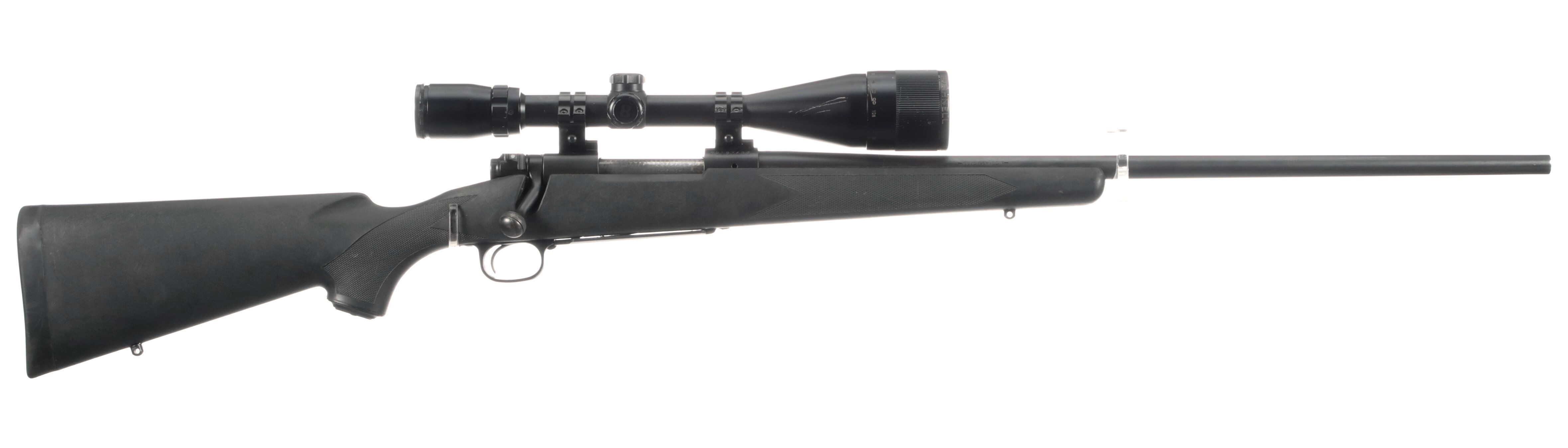 Winchester Model 70 Black Shadow Rifle with Scope Rock Island Auction