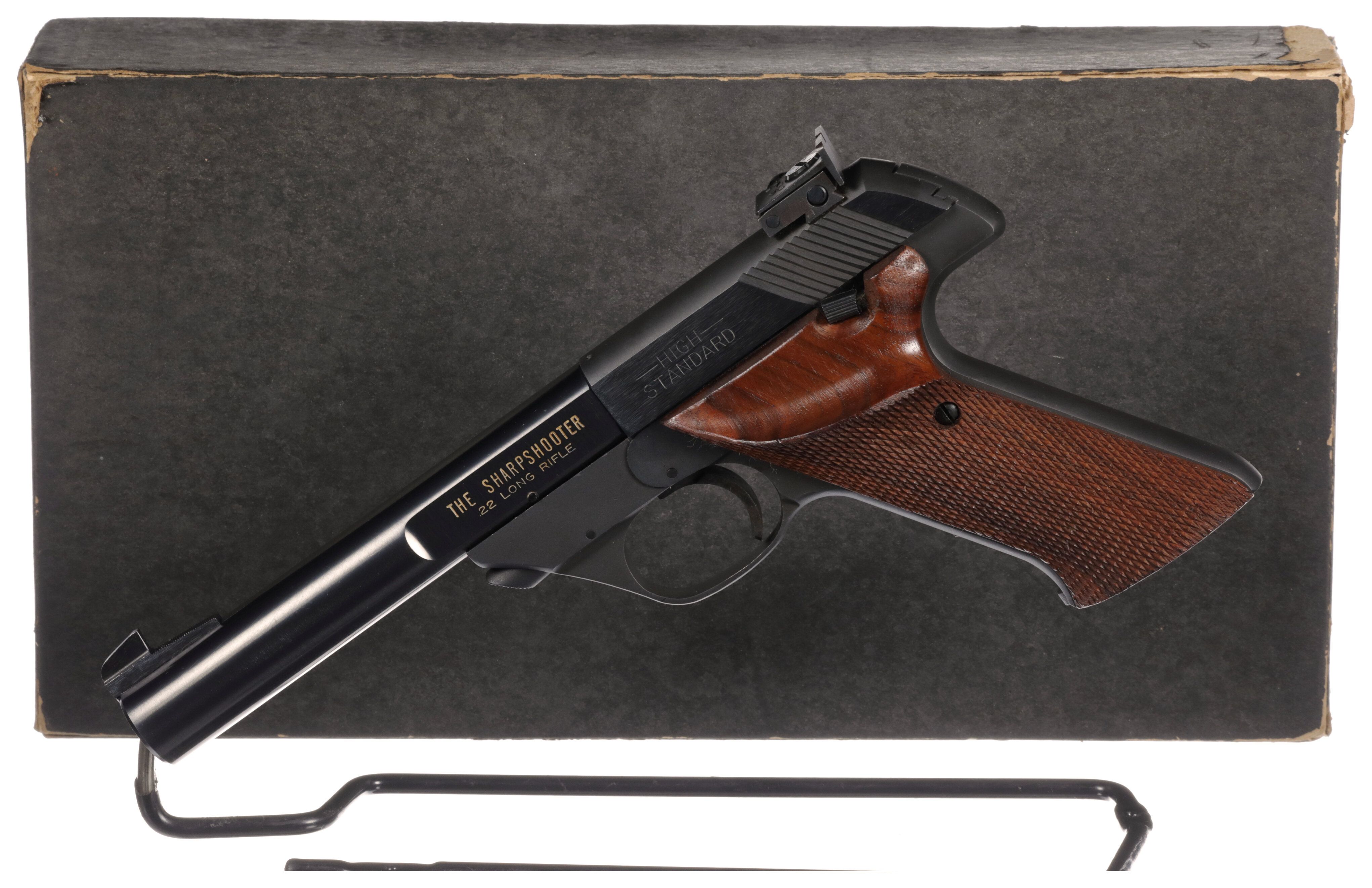High Standard The Sharpshooter Semi-Automatic Pistol with Box | Rock ...