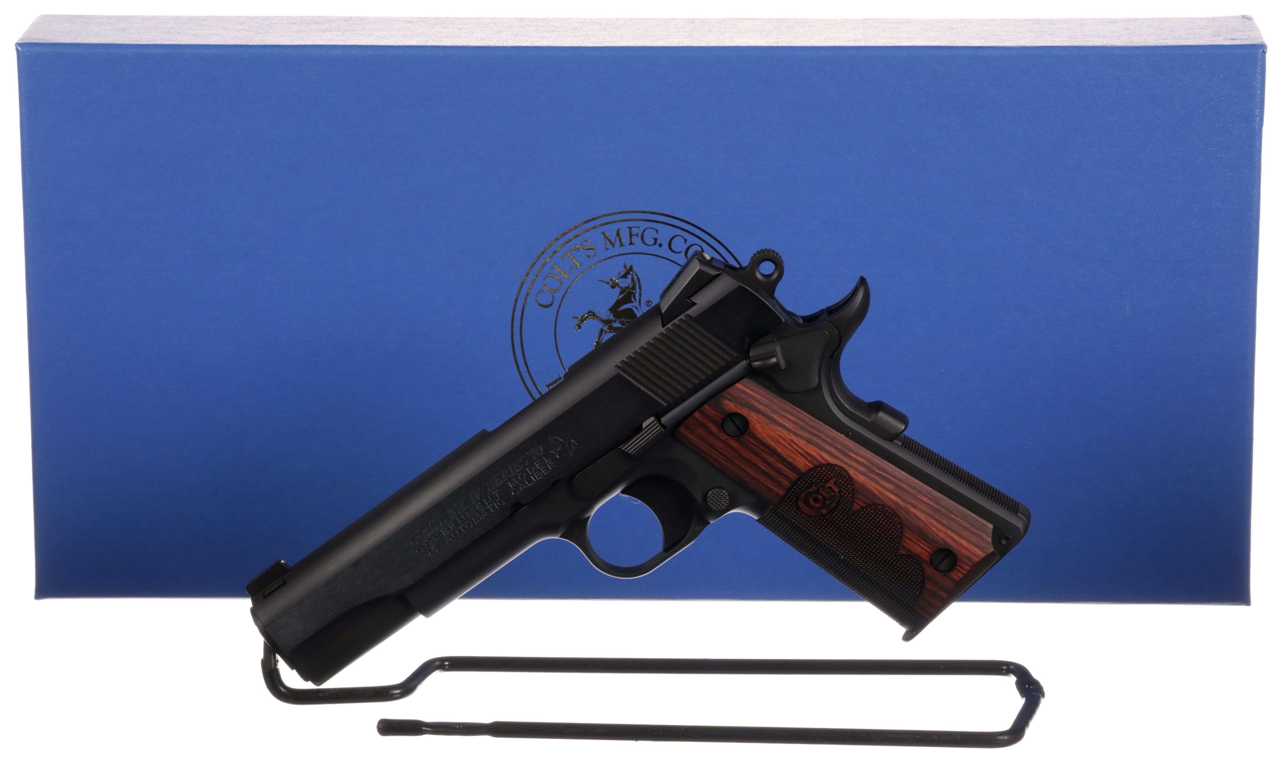 Colt MK IV Series 70 Government Model Wiley Clapp Edition Pistol | Rock ...