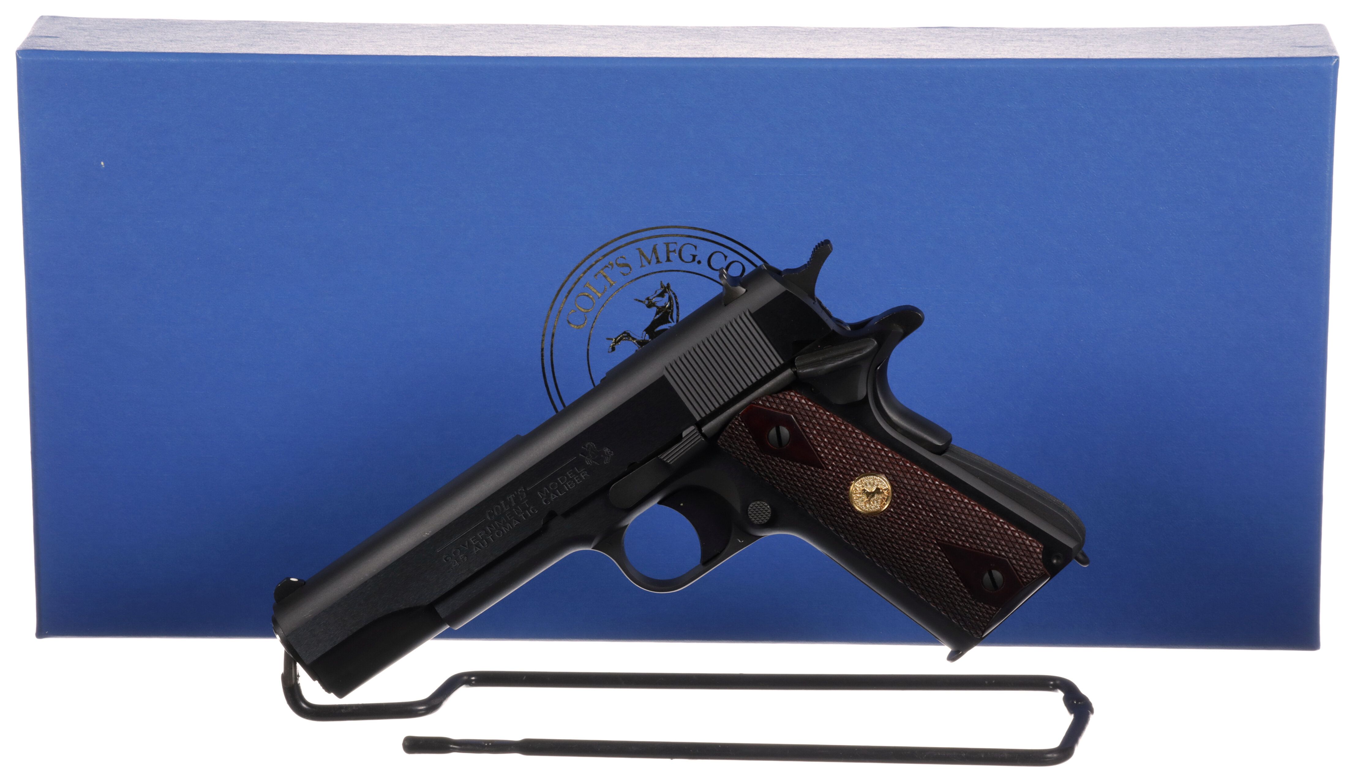 Colt Government Model Custom M1991a1 Semi Automatic Pistol Rock Island Auction 1257