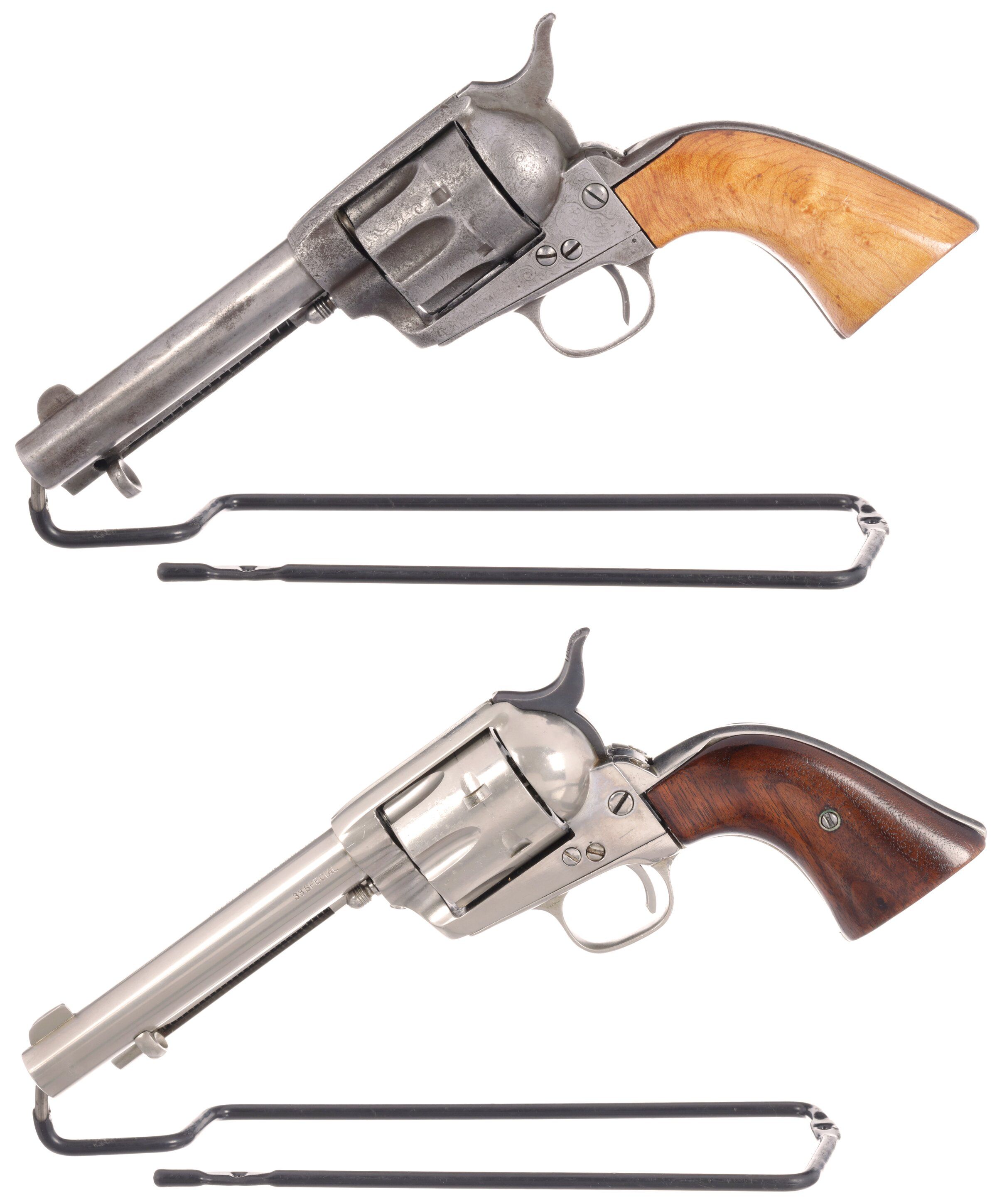Two Single Action Revolvers Rock Island Auction