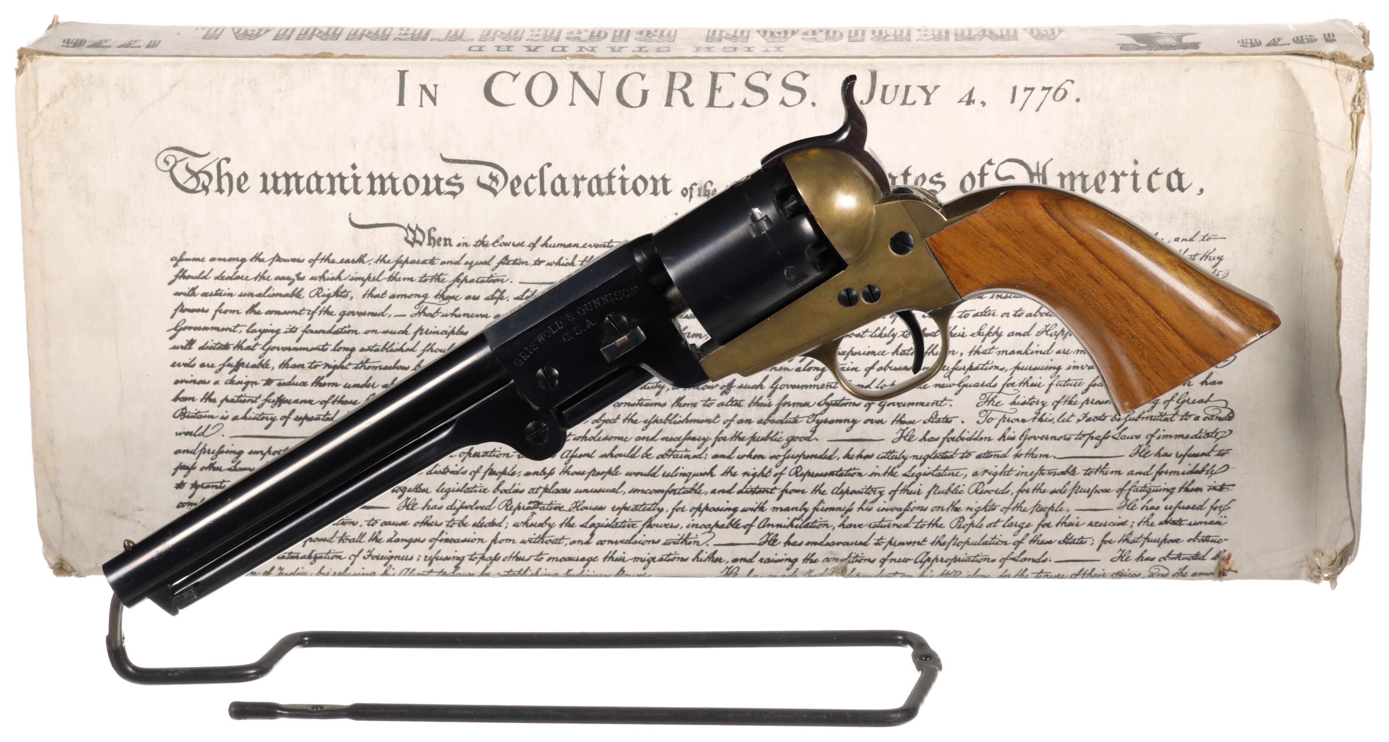 High Standard Griswold & Gunnison Percussion Revolver | Rock