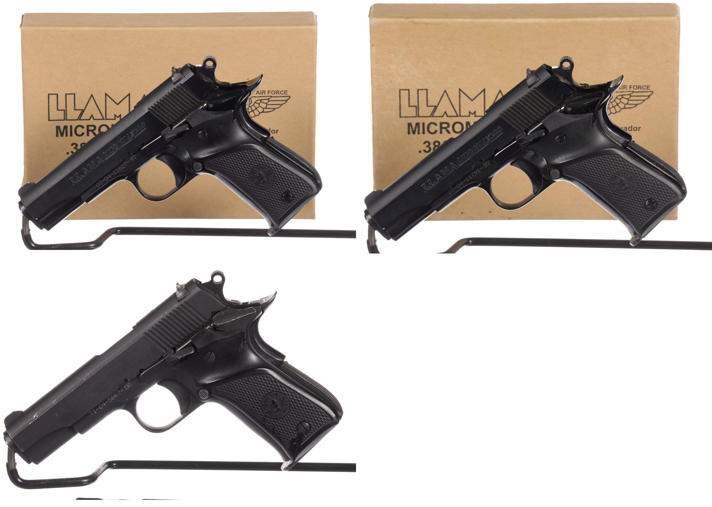 Llama Micromax 380 Auto (ACP) 3.75in Stainless Pistol - 7+1 Rounds