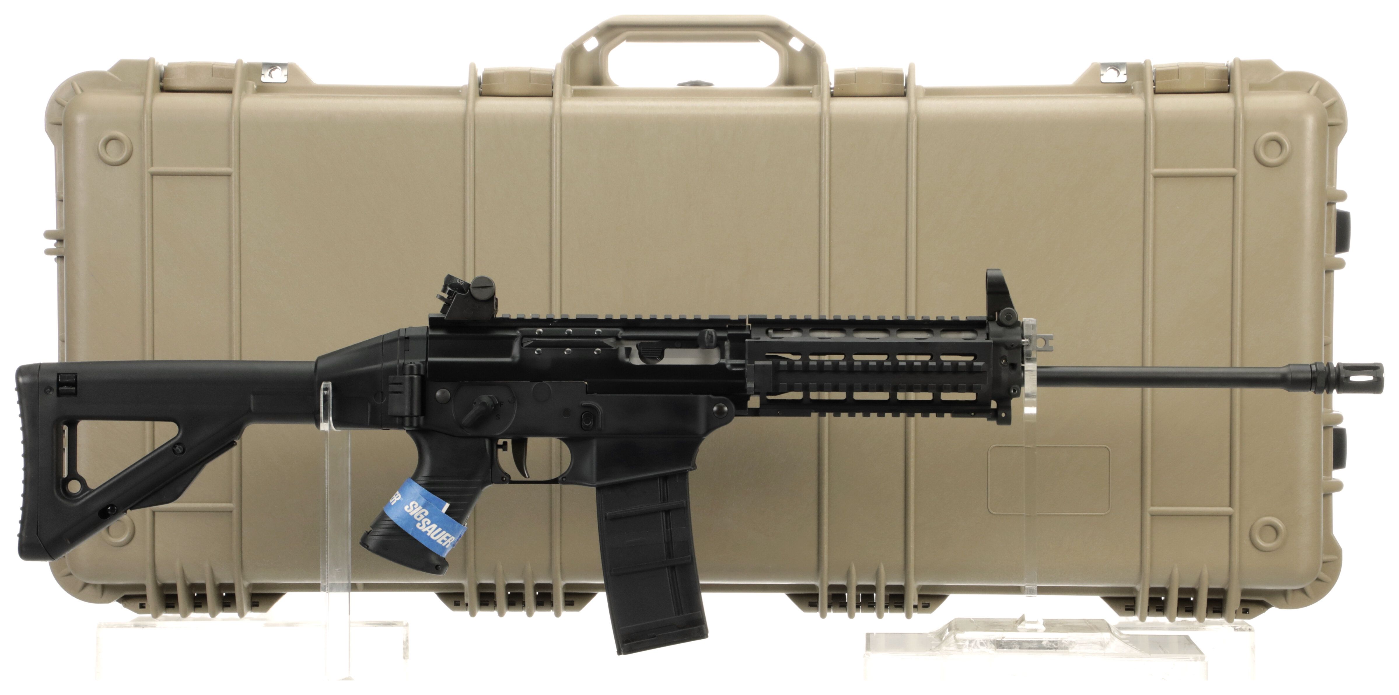 Swat Rifle Sig Sauer Sig 556 Patrol Swat Semi-Automatic Rifle with Case | Rock ...