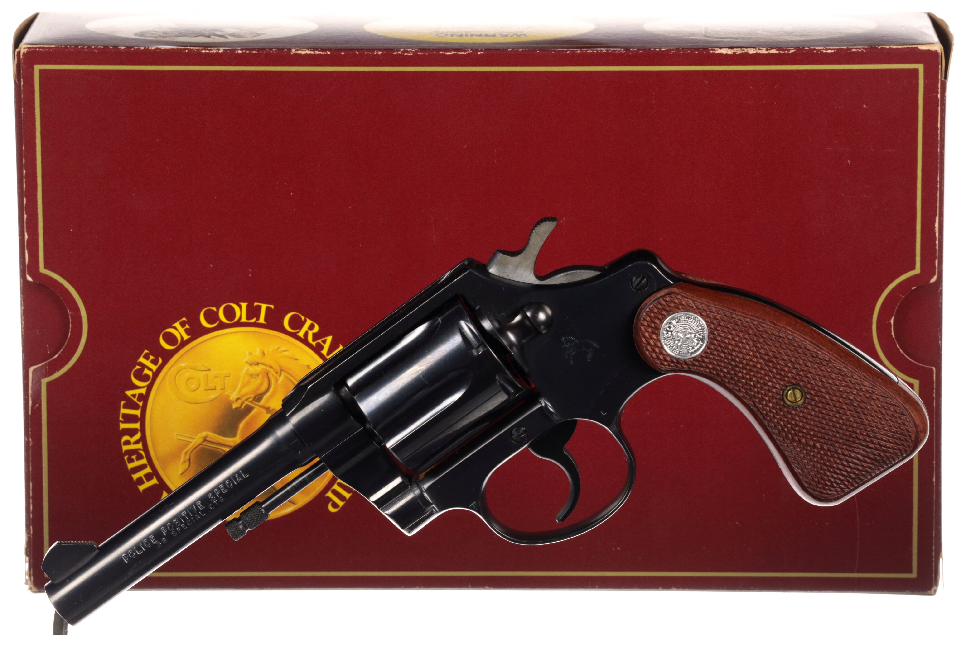 Colt Police Positive Special Double Action Revolver with Box | Rock ...